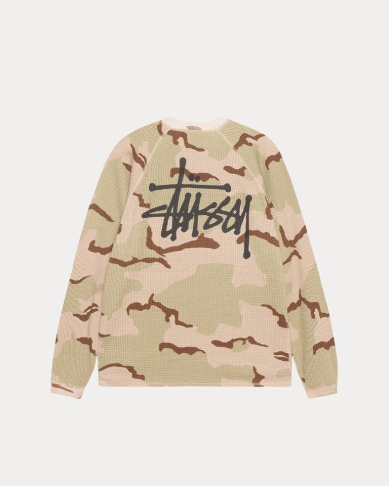 早い者勝ち！【日本完売カラー有】Stussy 25SS ラグラン L/S Tee