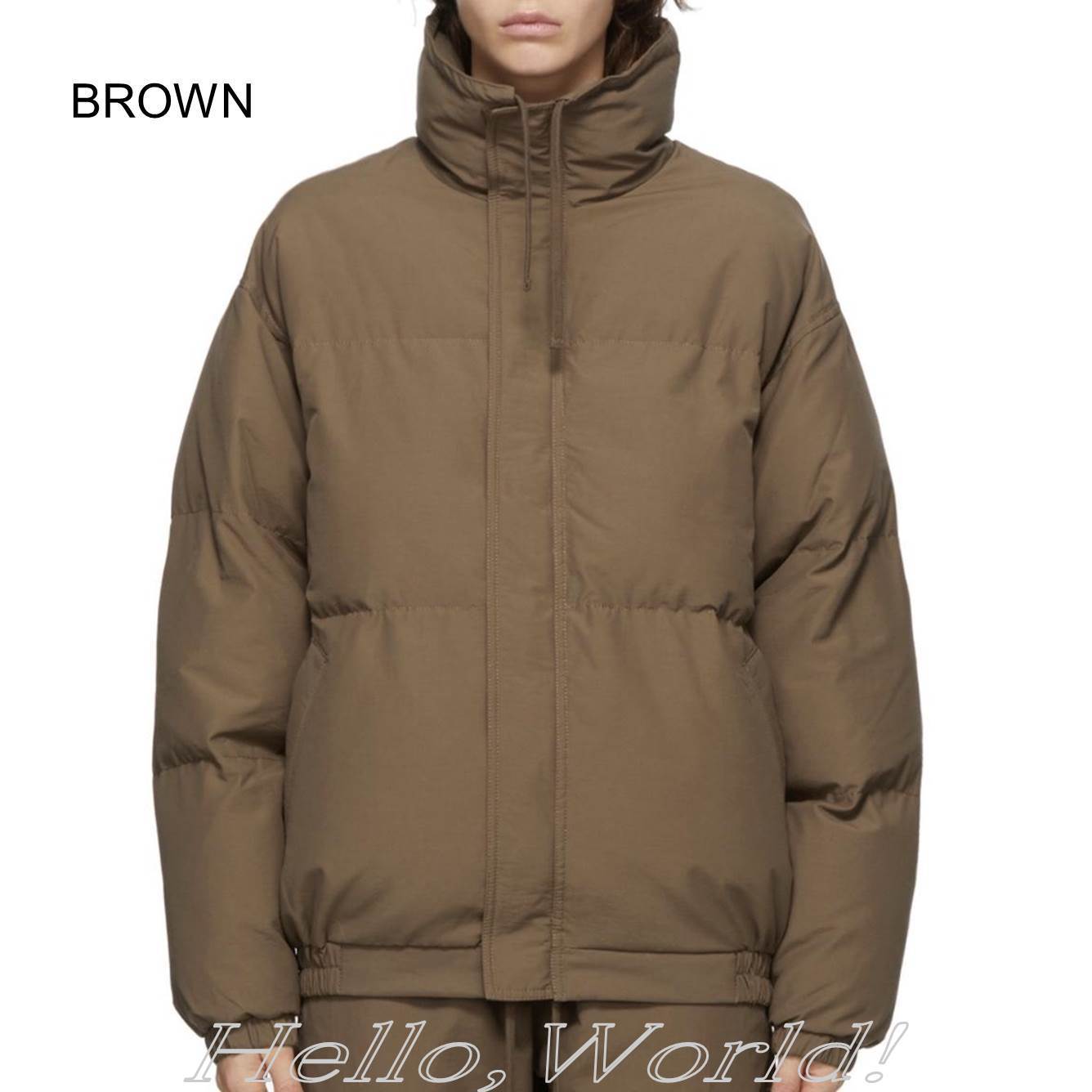 Fear of God ESSENTIALS 日本 限定 コットン Pufferジャケット