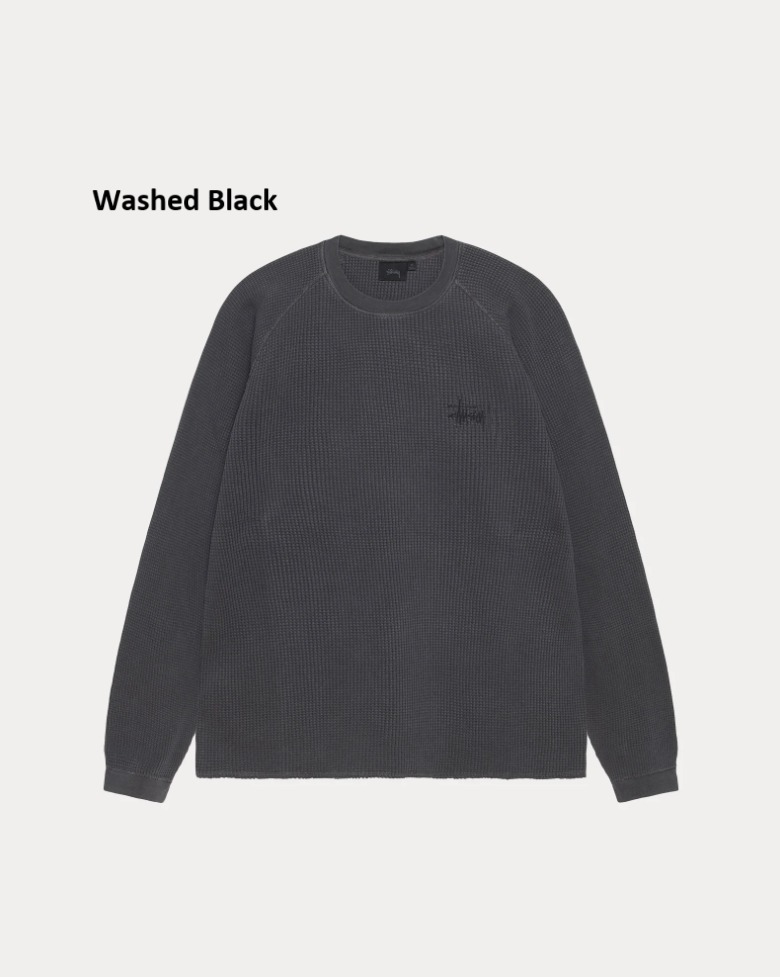 早い者勝ち！【日本完売カラー有】Stussy 25SS ラグラン L/S Tee