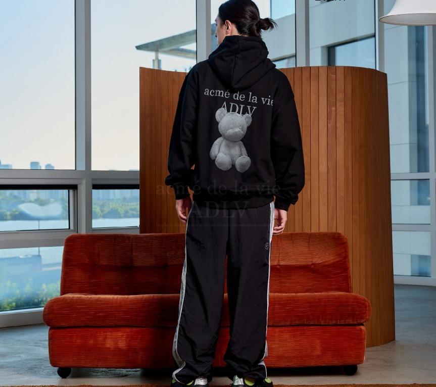 アクメドラビ★UNI_FUZZY BEAR HOODIE_3色