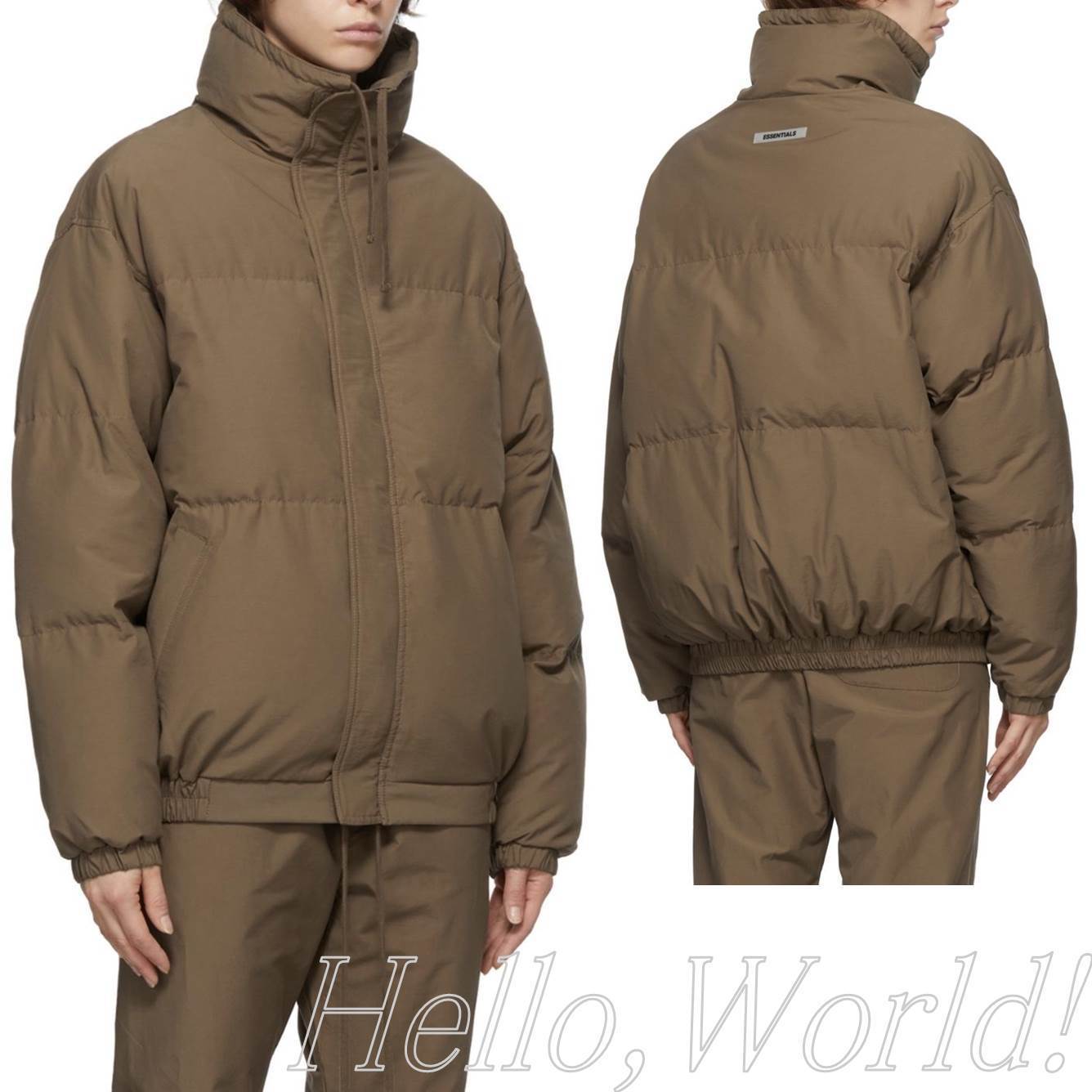 Fear of God ESSENTIALS 日本 限定 コットン Pufferジャケット