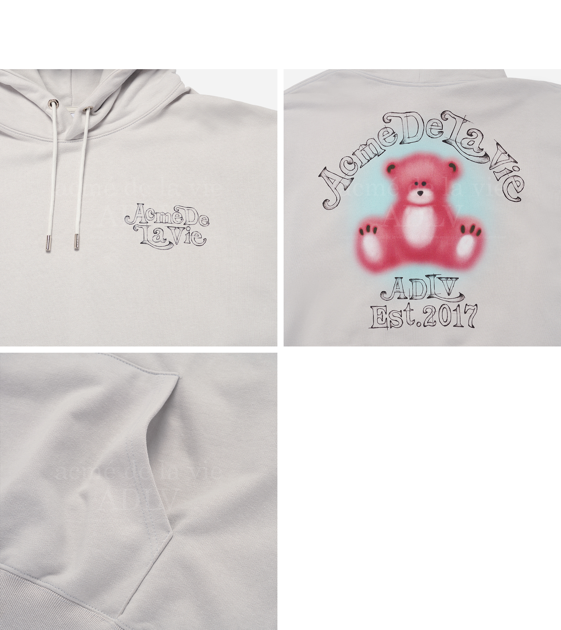 [ADLV] ブラースケッチベアフーディー