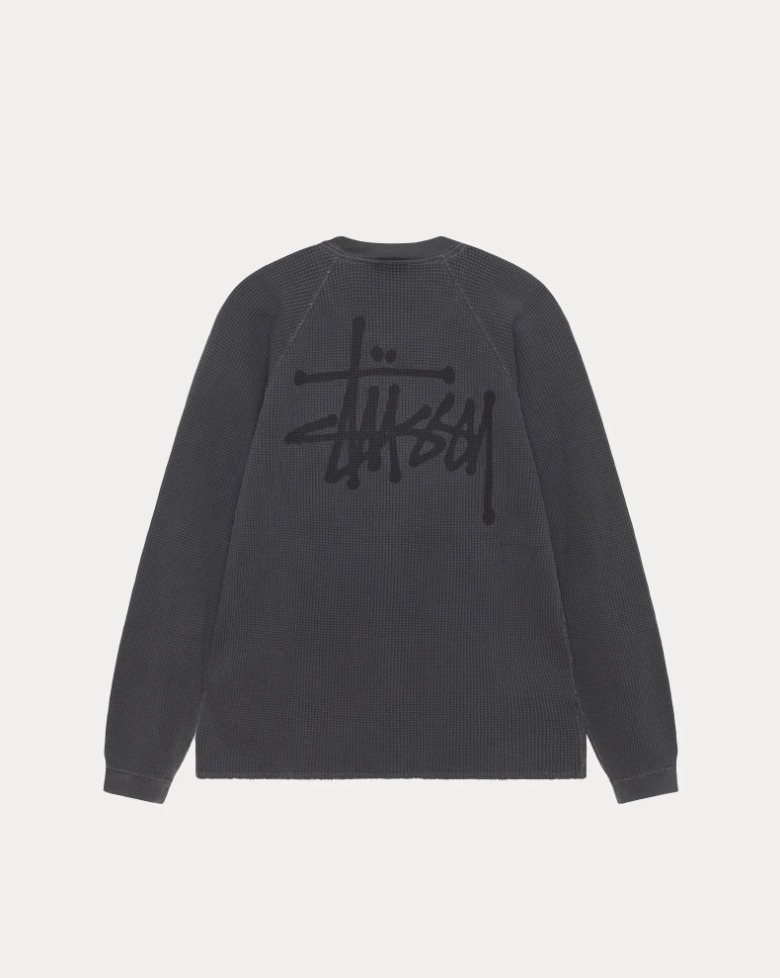 早い者勝ち！【日本完売カラー有】Stussy 25SS ラグラン L/S Tee
