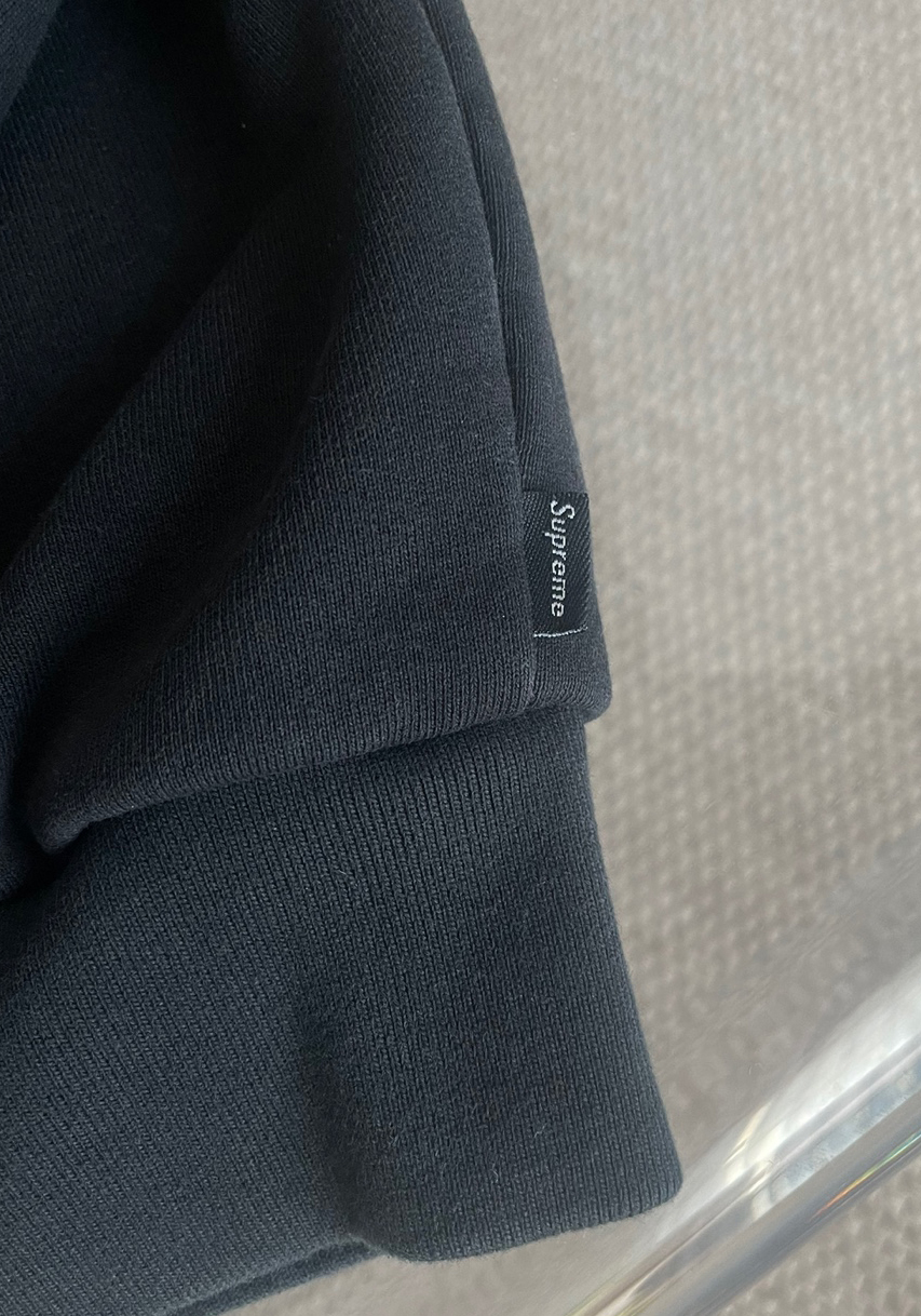 【SUPREME x Hysteric Glamour】Thermal Lined Zip Up Hoodie 黒