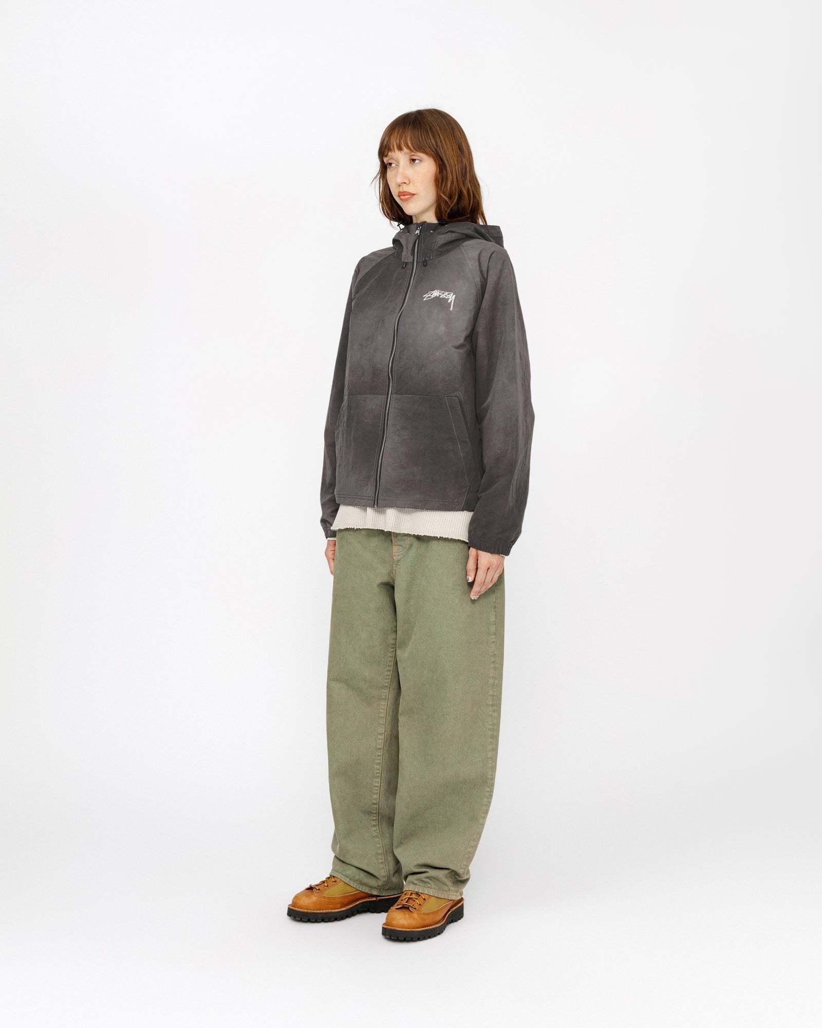 【Stussy】BEACH SHELL WAVE DYE★シェルジャケット★