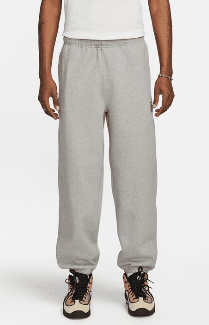 関税込★Stussy★STUSSY & NIKE FLEECE PANT★dark grey heather