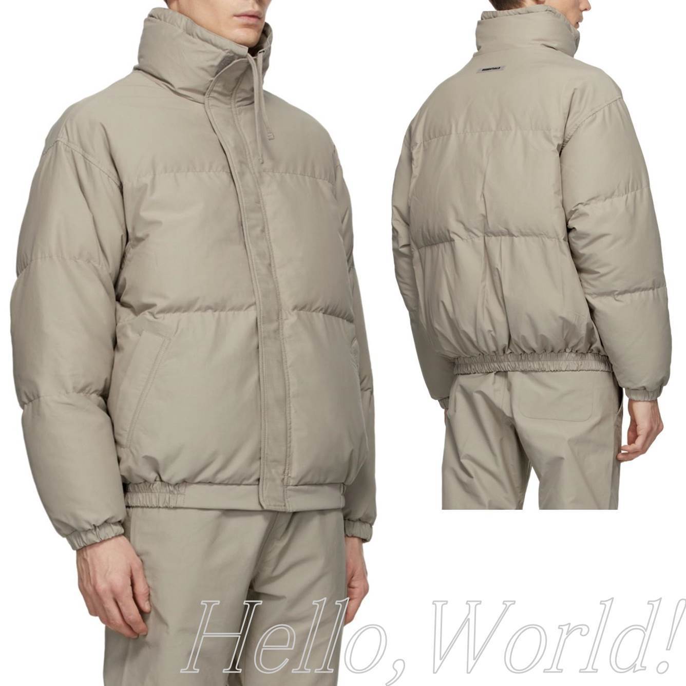 Fear of God ESSENTIALS 日本 限定 コットン Pufferジャケット