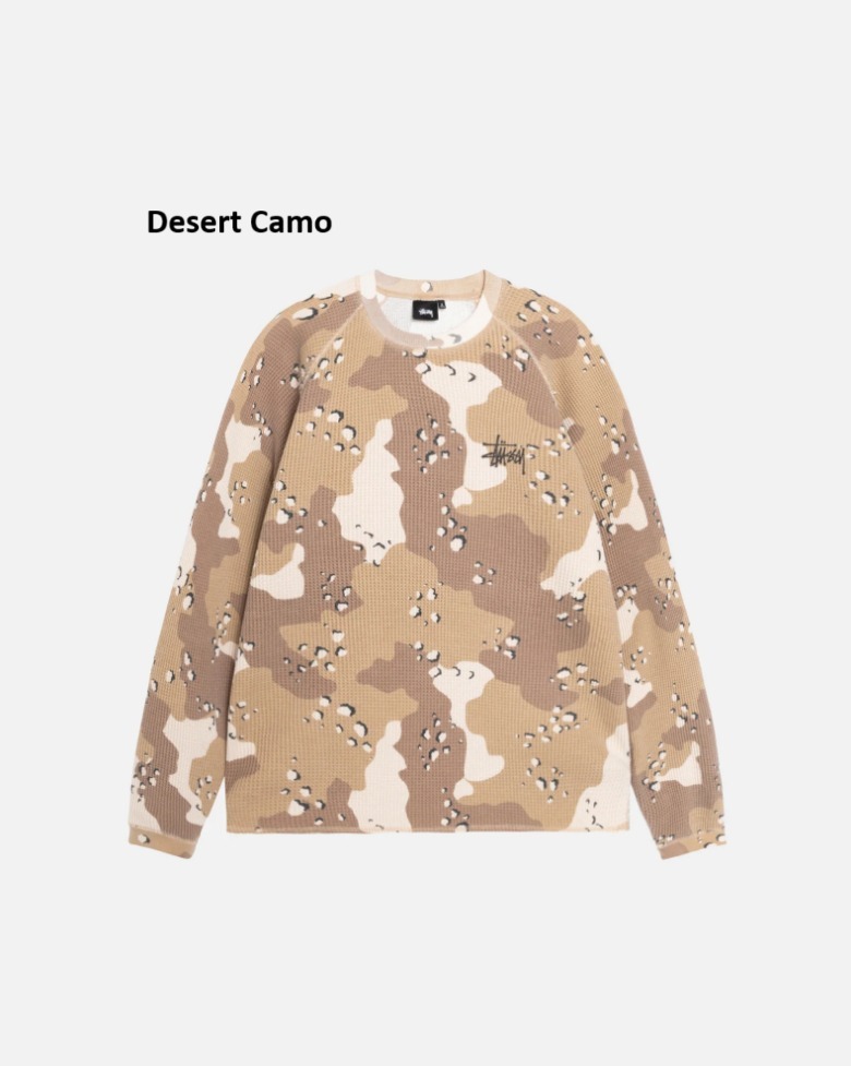 早い者勝ち！【日本完売カラー有】Stussy 25SS ラグラン L/S Tee