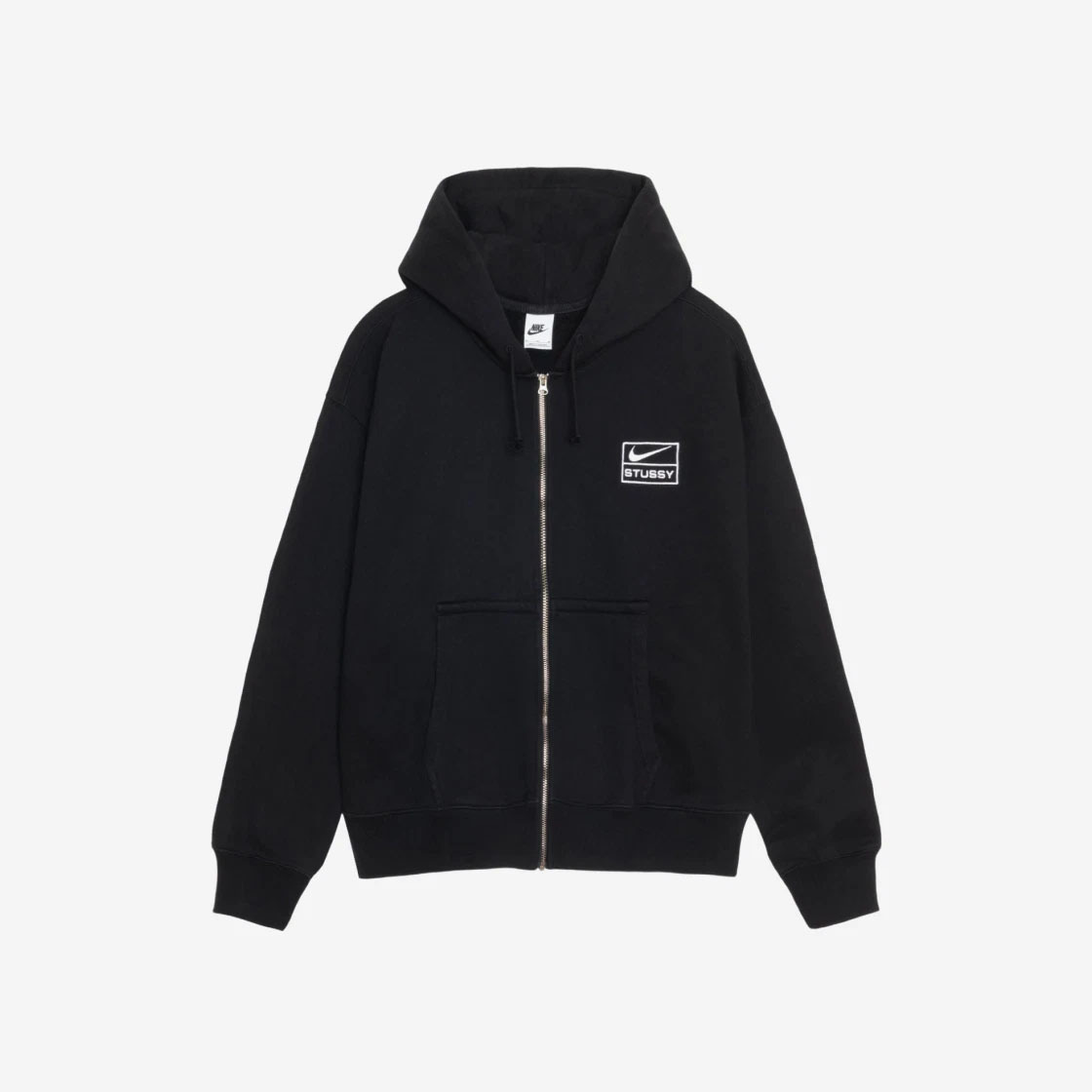 ★ステューシー★NikeXStussy Full Zip Washed Fleece Hoodie★