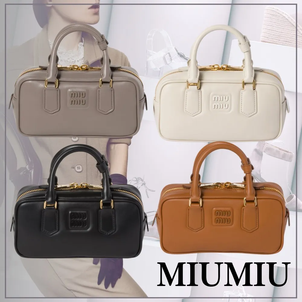 【MIU MIU】アルカディ レザー バッグ
