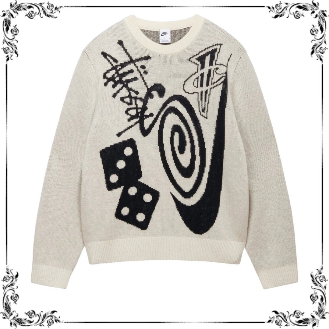 Stussy × Nike Knit Sweater ニット セーター ○関送無料○
