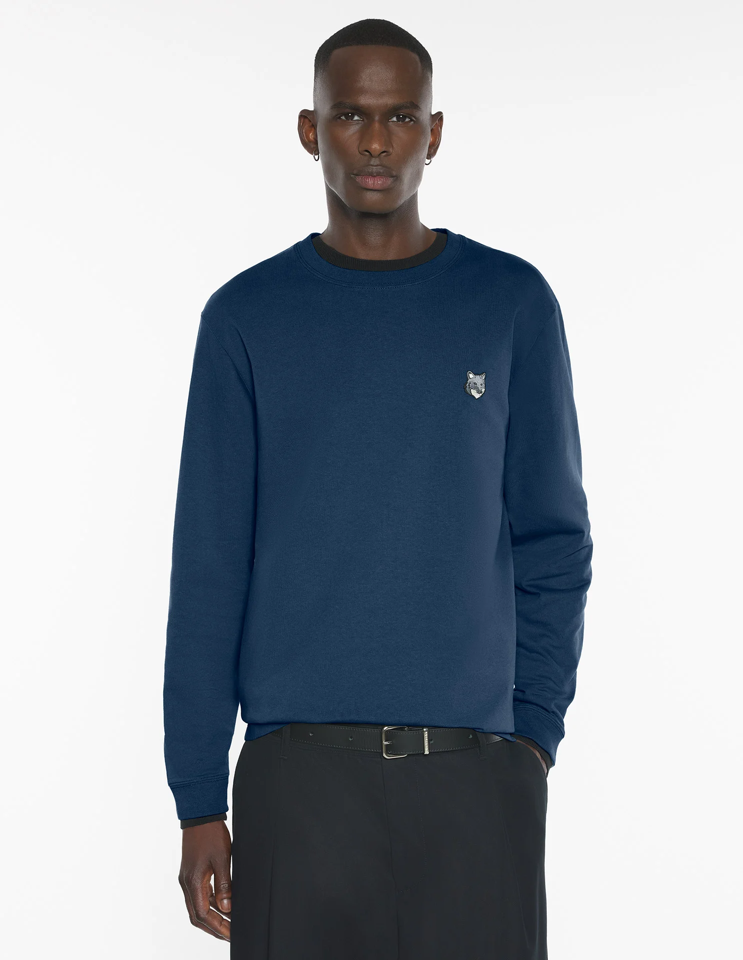 フォックスヘッド コンフォート ロングスリーブ Tシャツ Tシャツ seine blue