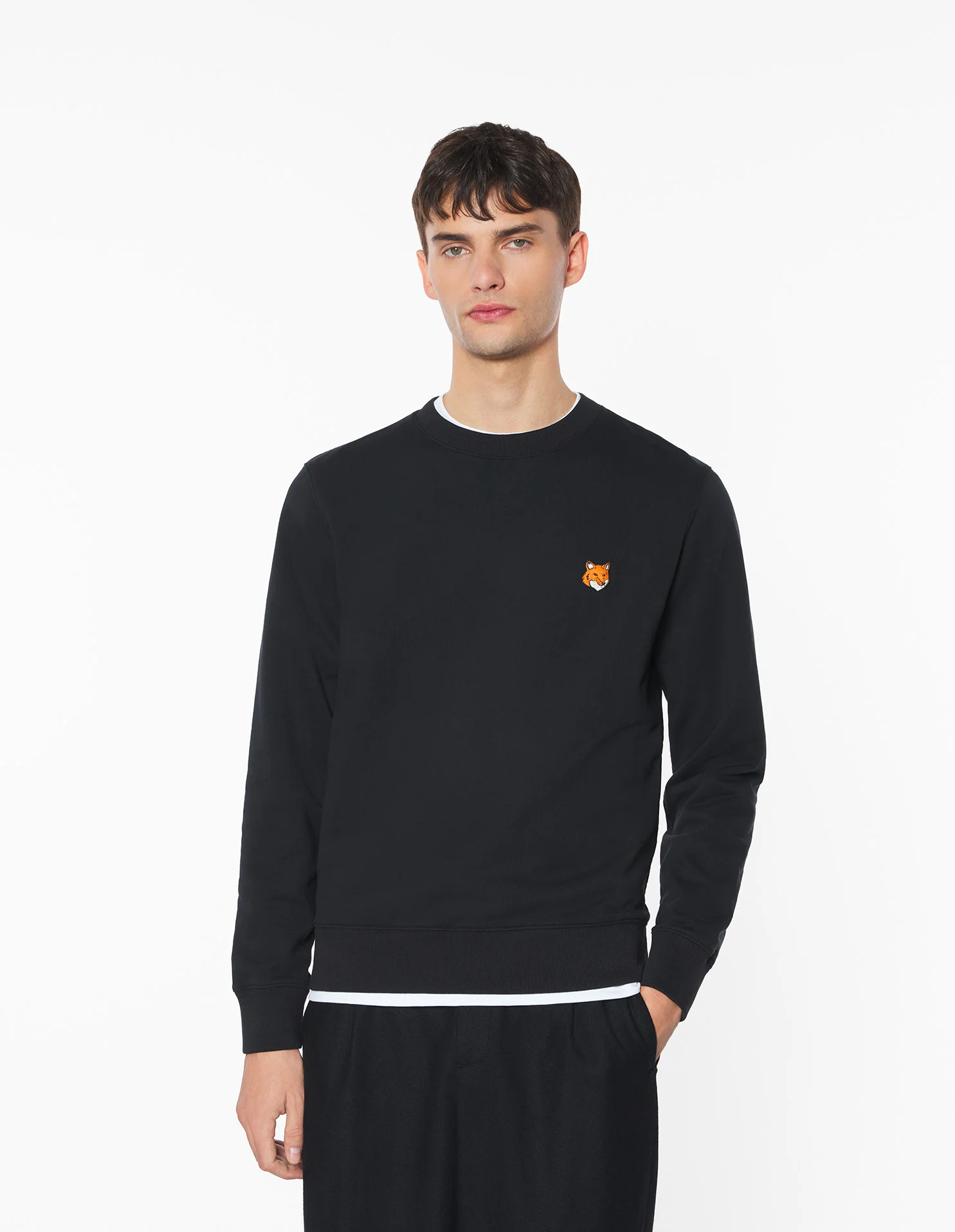 フォックスヘッド レギュラー スウェットシャツ スウェットシャツ&フーディ black