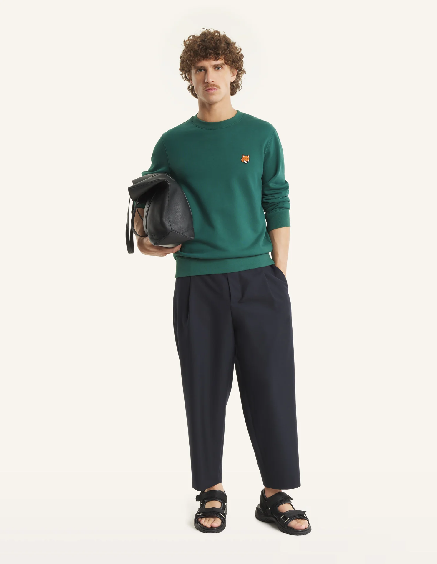 フォックスヘッド レギュラー スウェットシャツ スウェットシャツ&フーディ bottle green