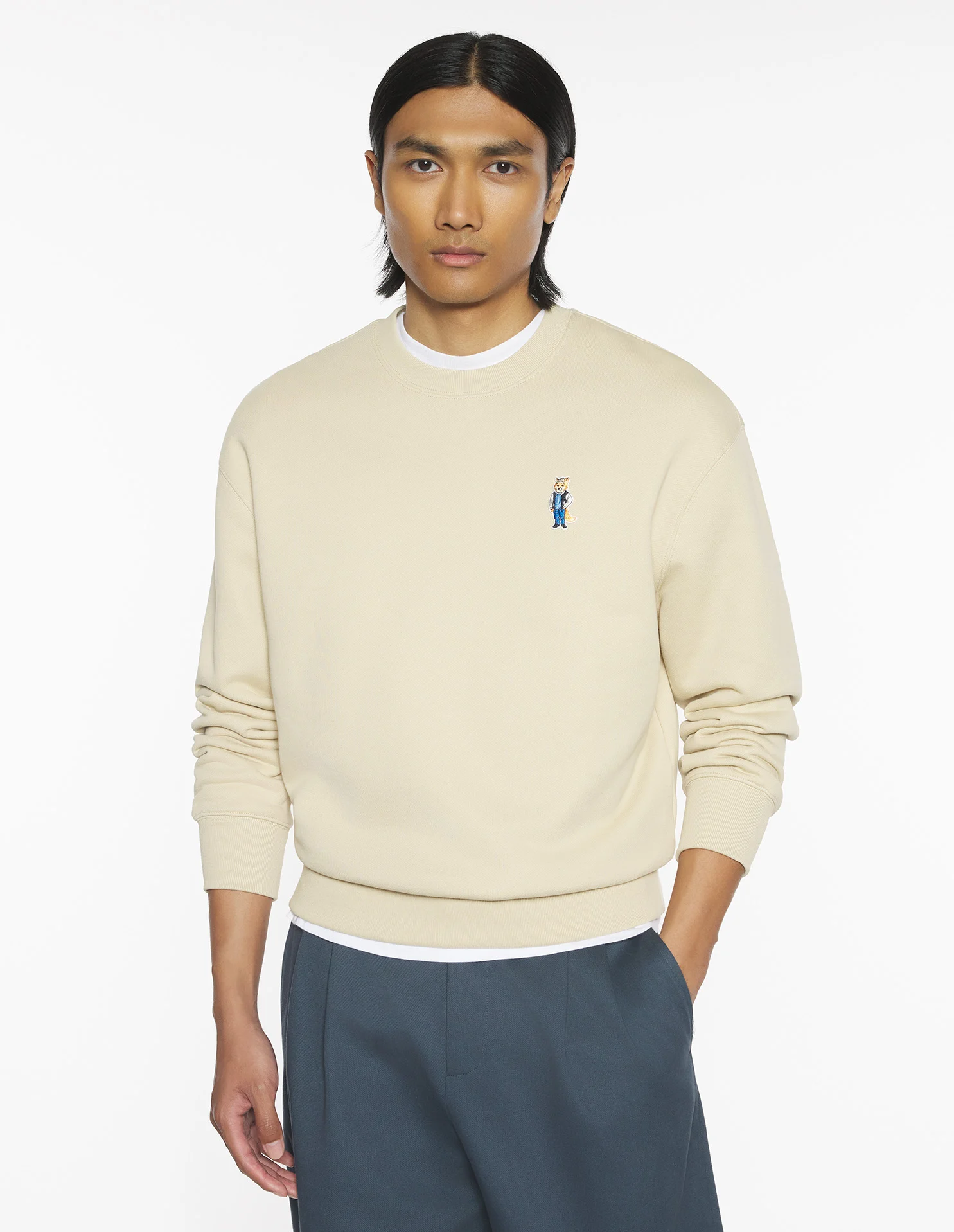 ドレスド フォックス コンフォート スウェットシャツ スウェットシャツ&フーディ tan beige