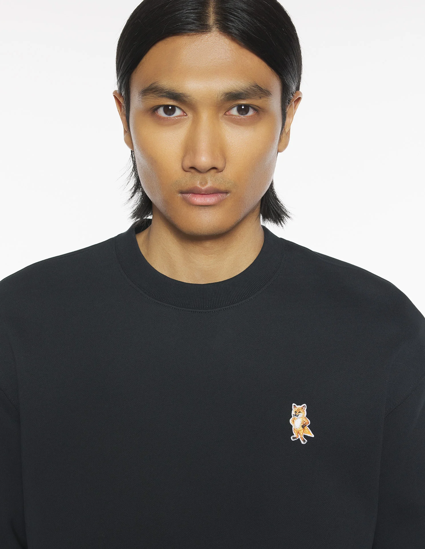 スタンディング フォックス コンフォート スウェットシャツ スウェットシャツ&フーディ black