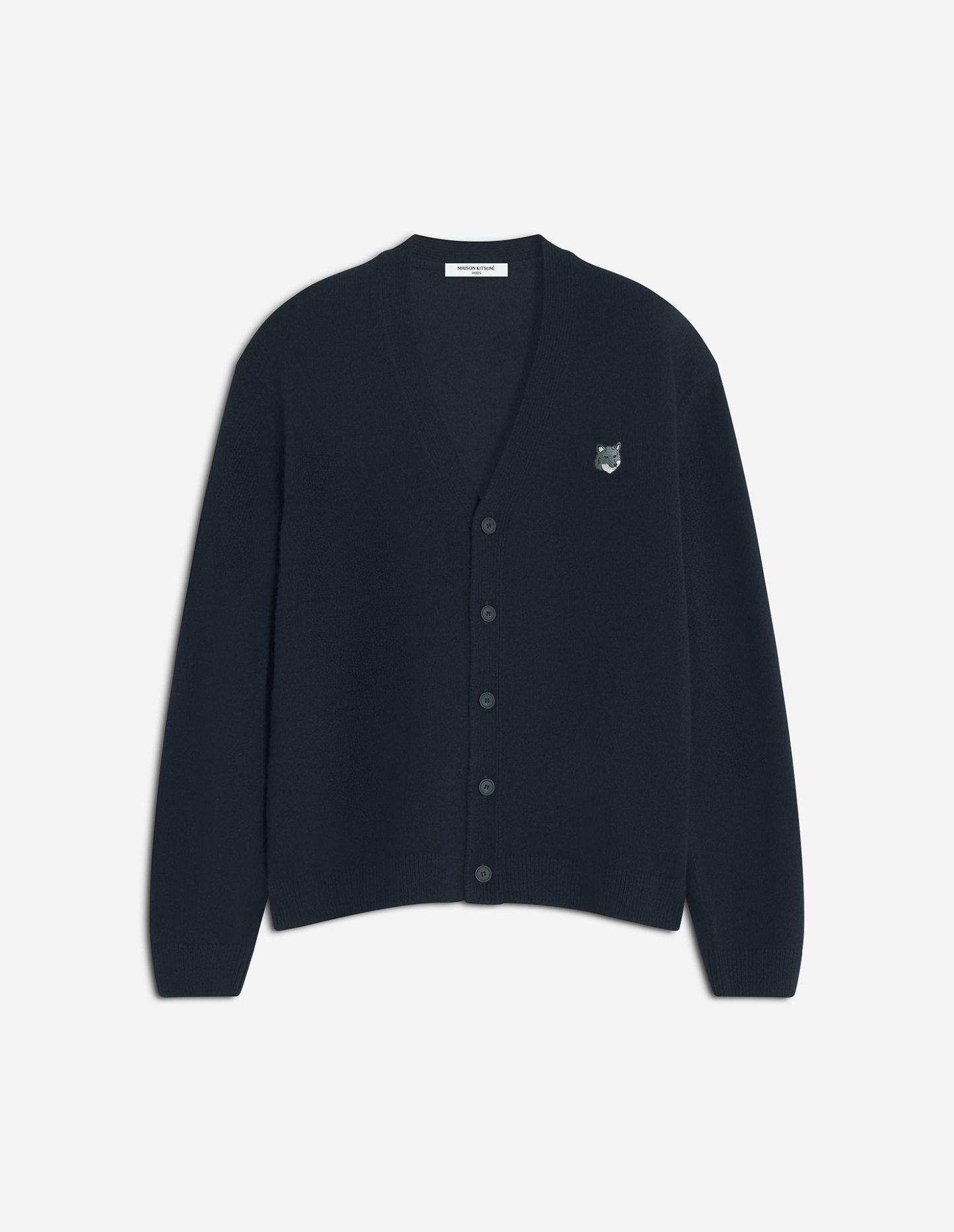 フォックスヘッド ラムズウール コンフォート カーディガン カーディガン classic navy