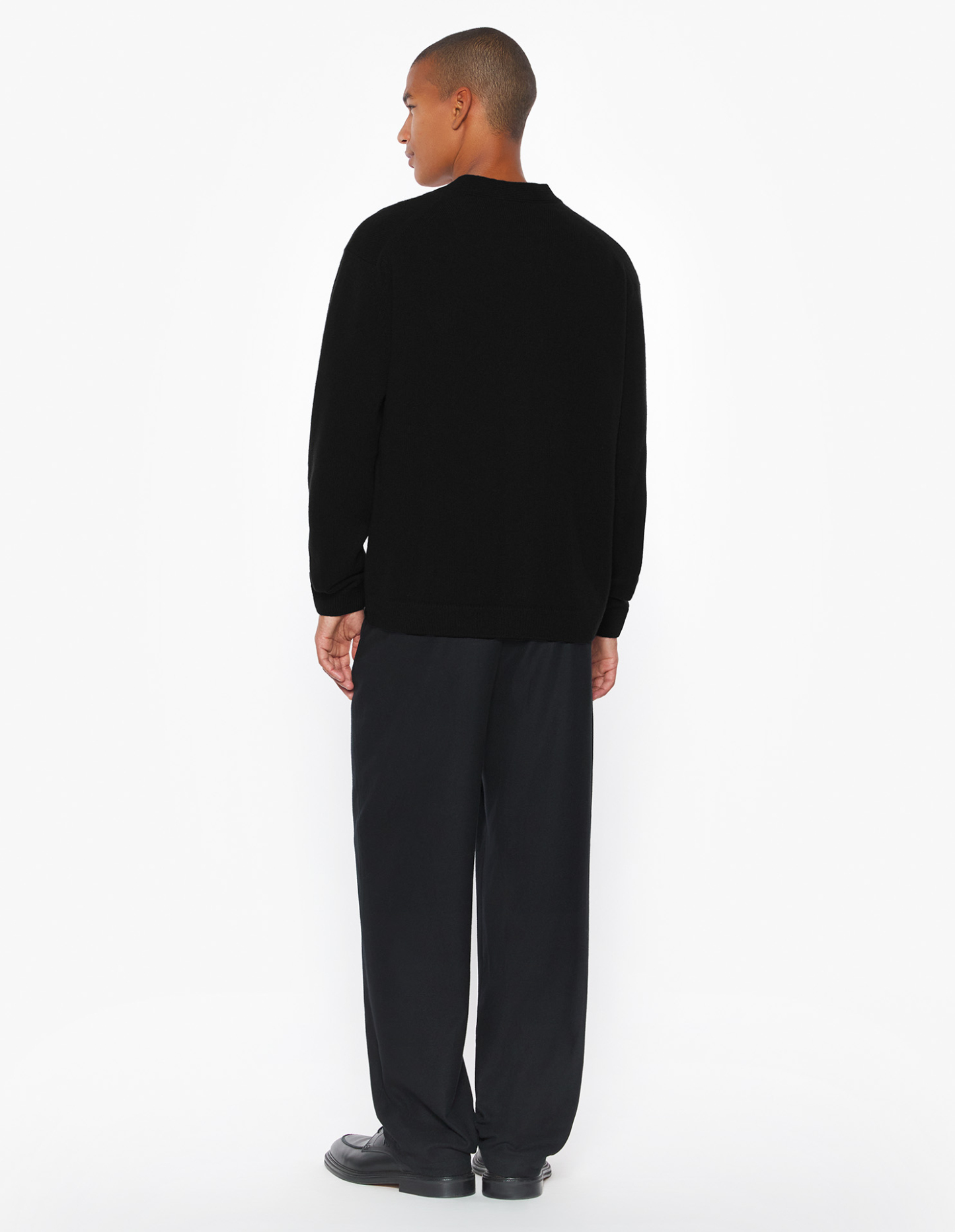 フォックスヘッド ラムズウール コンフォート カーディガン カーディガン black