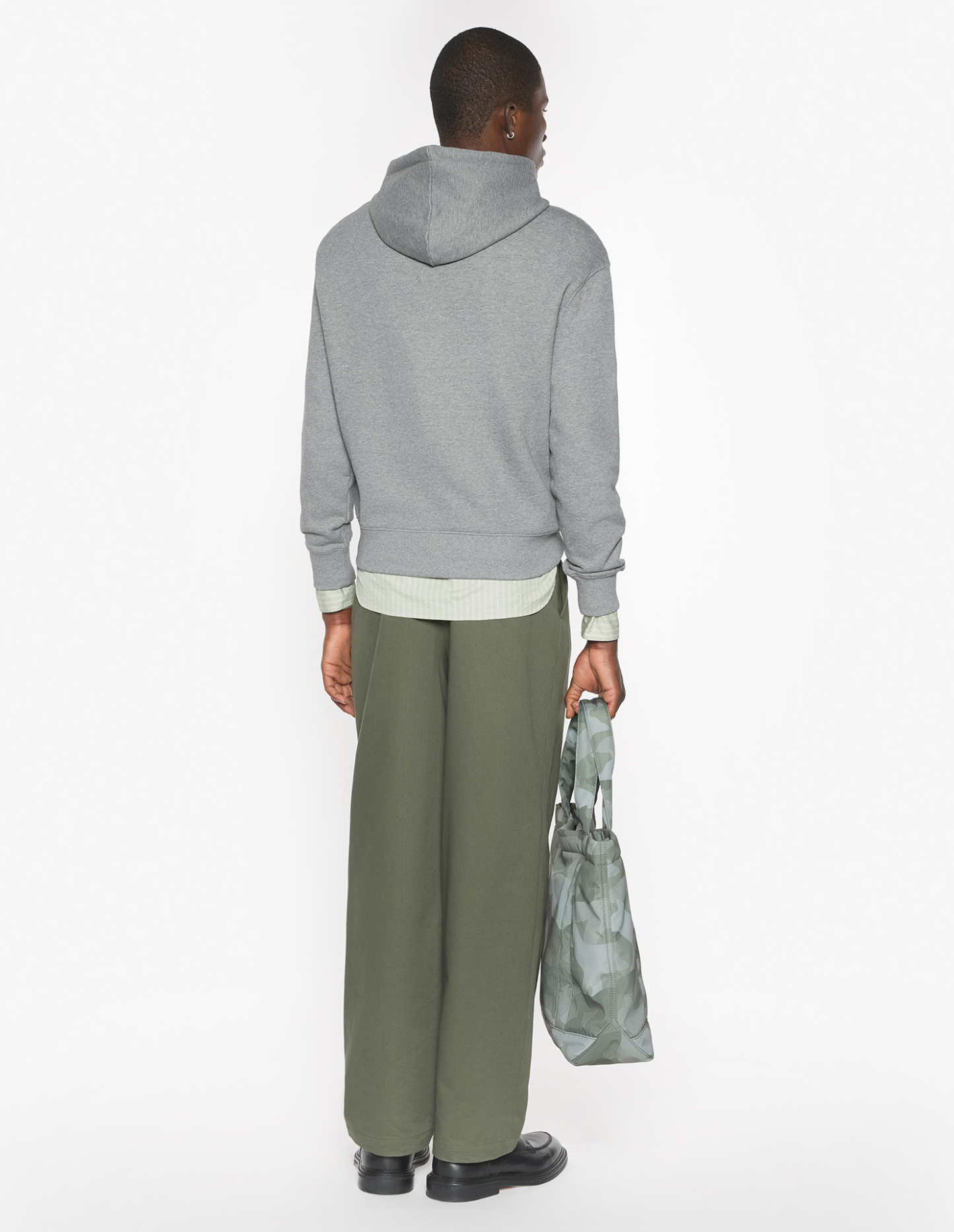 MAISON KITSUNÉ PILLAR コンフォート フーディー スウェットシャツ&フーディ medium grey melange