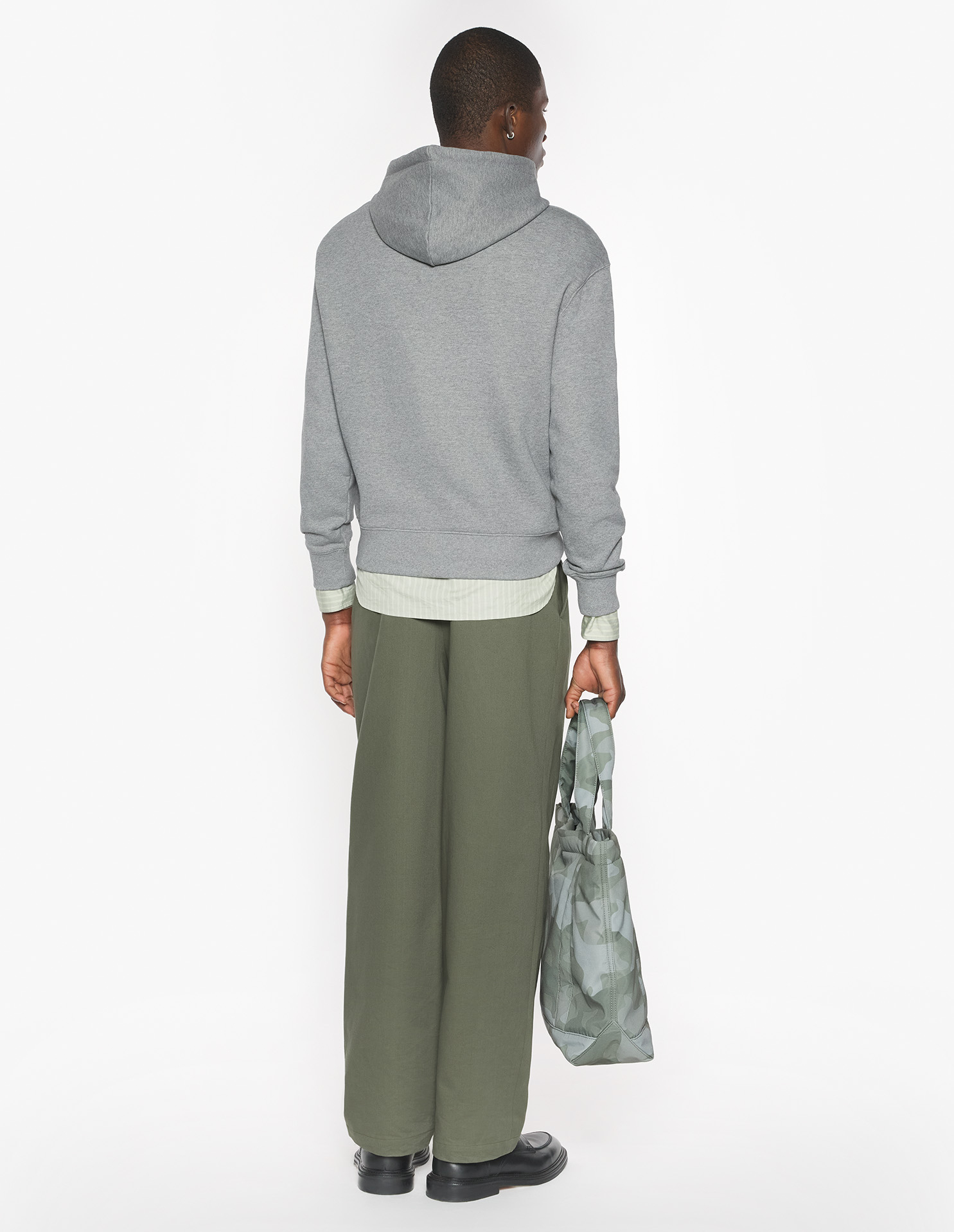 MAISON KITSUNÉ PILLAR コンフォート フーディー スウェットシャツ&フーディ medium grey melange