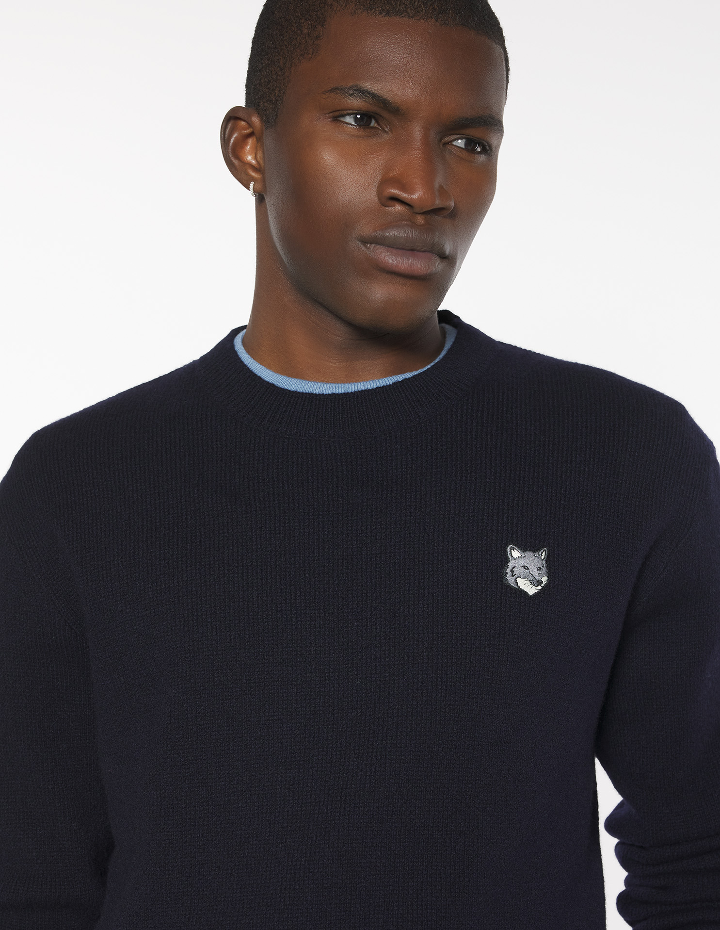 フォックスヘッド ラムズウール コンフォート ジャンパー プルオーバー classic navy