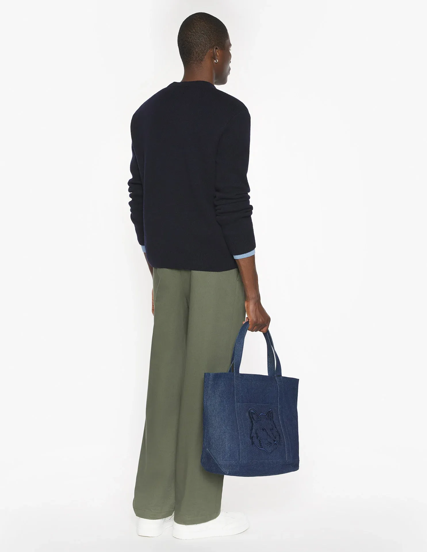 フォックスヘッド ラムズウール コンフォート ジャンパー プルオーバー classic navy