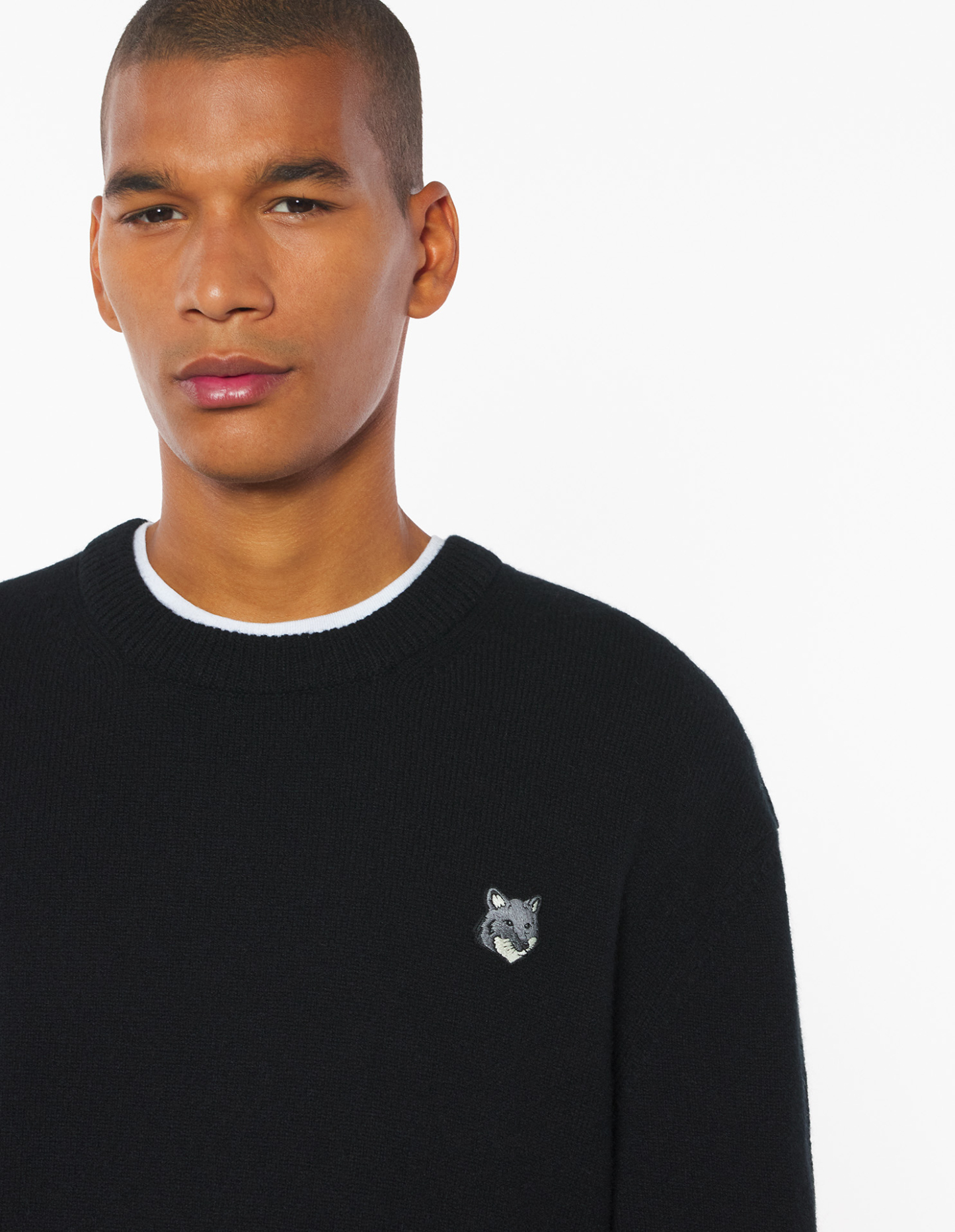 フォックスヘッド ラムズウール コンフォート ジャンパー プルオーバー black