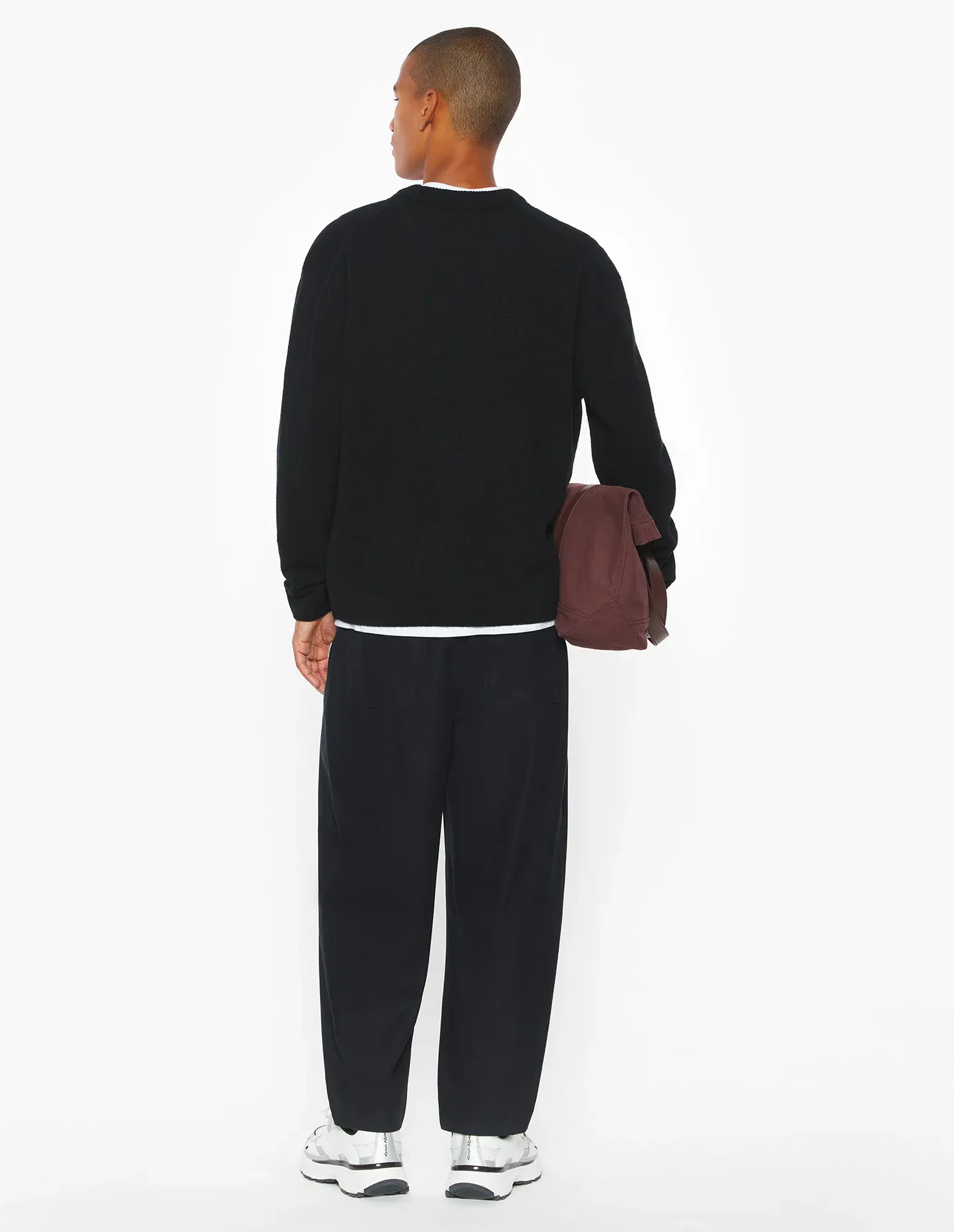 フォックスヘッド ラムズウール コンフォート ジャンパー プルオーバー black