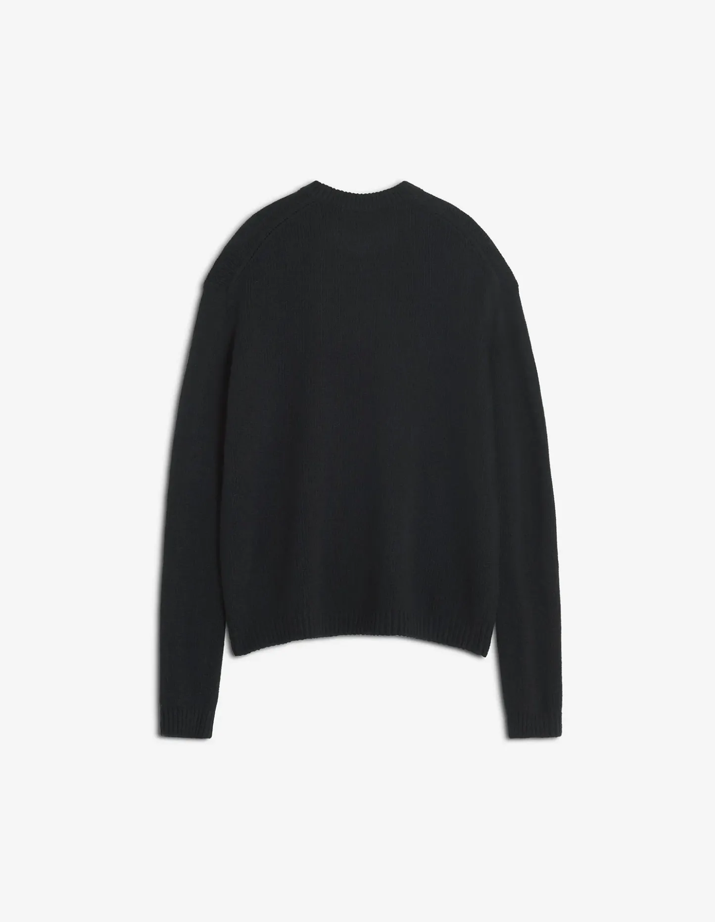 ドレスド フォックス インターシャ ウール ジャンパー プルオーバー black