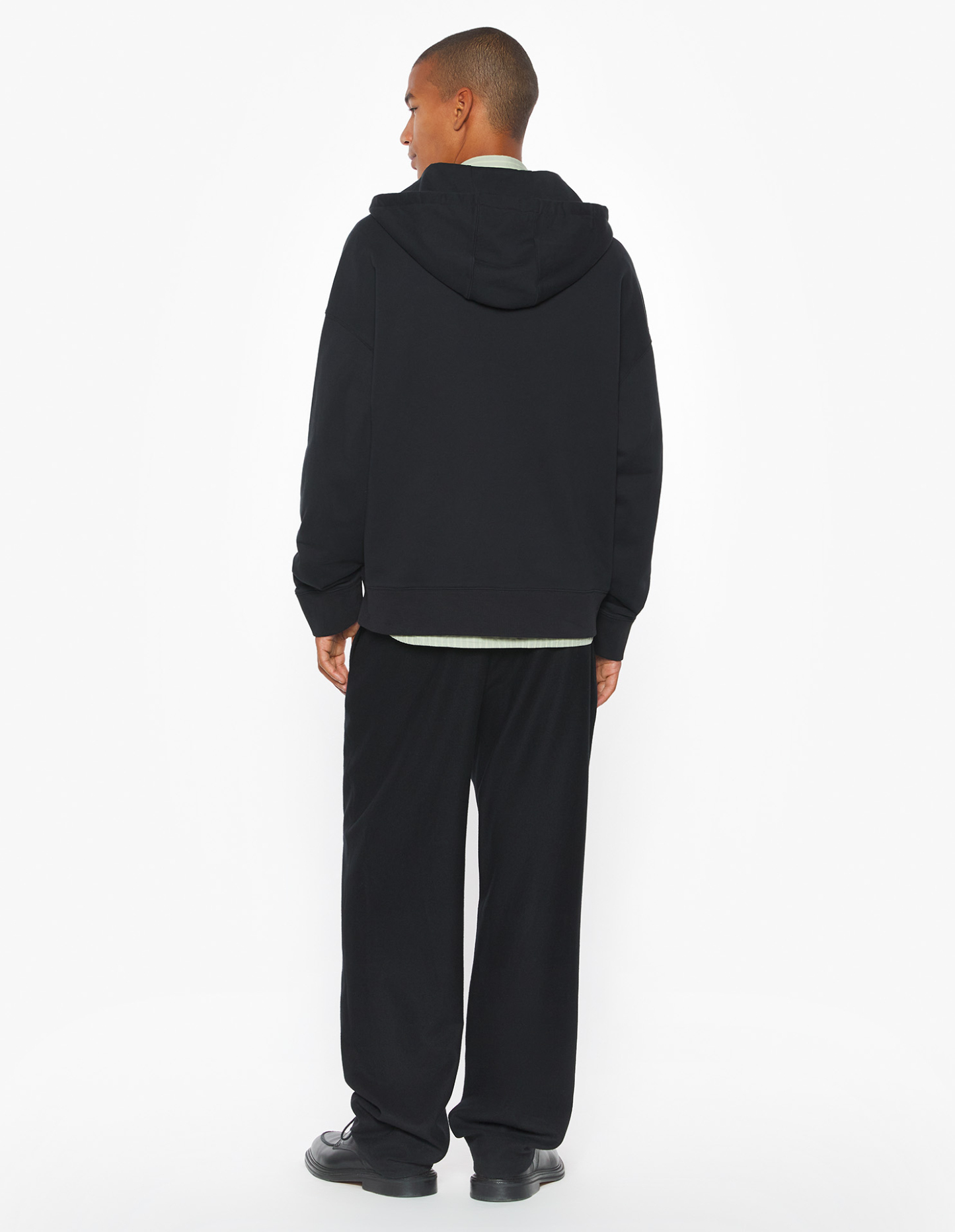 フォックスヘッド ジップ オーバーサイズ フーディー スウェットシャツ&フーディ black