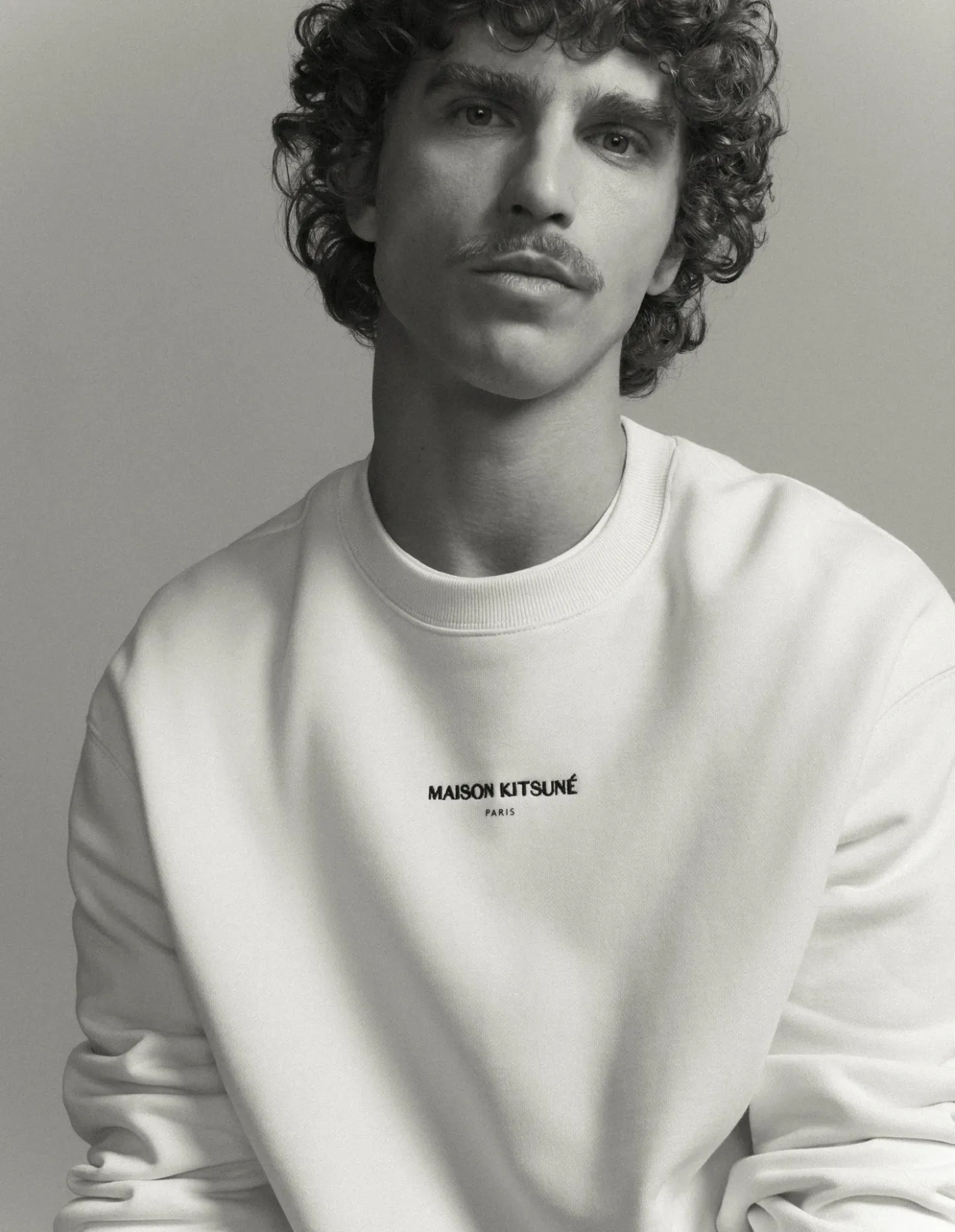 MAISON KITSUNÉ PARIS コンフォート スウェットシャツ スウェットシャツ&フーディ noble beige