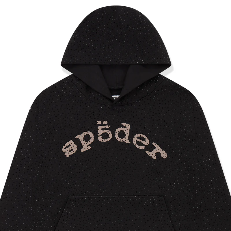 Sp5der VVS Black Hoodie