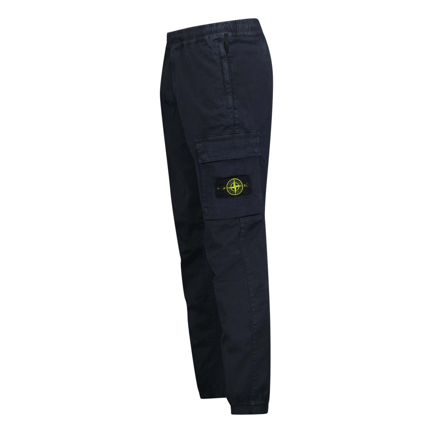 Stone Island Cuffed Cargo Trousers Navy