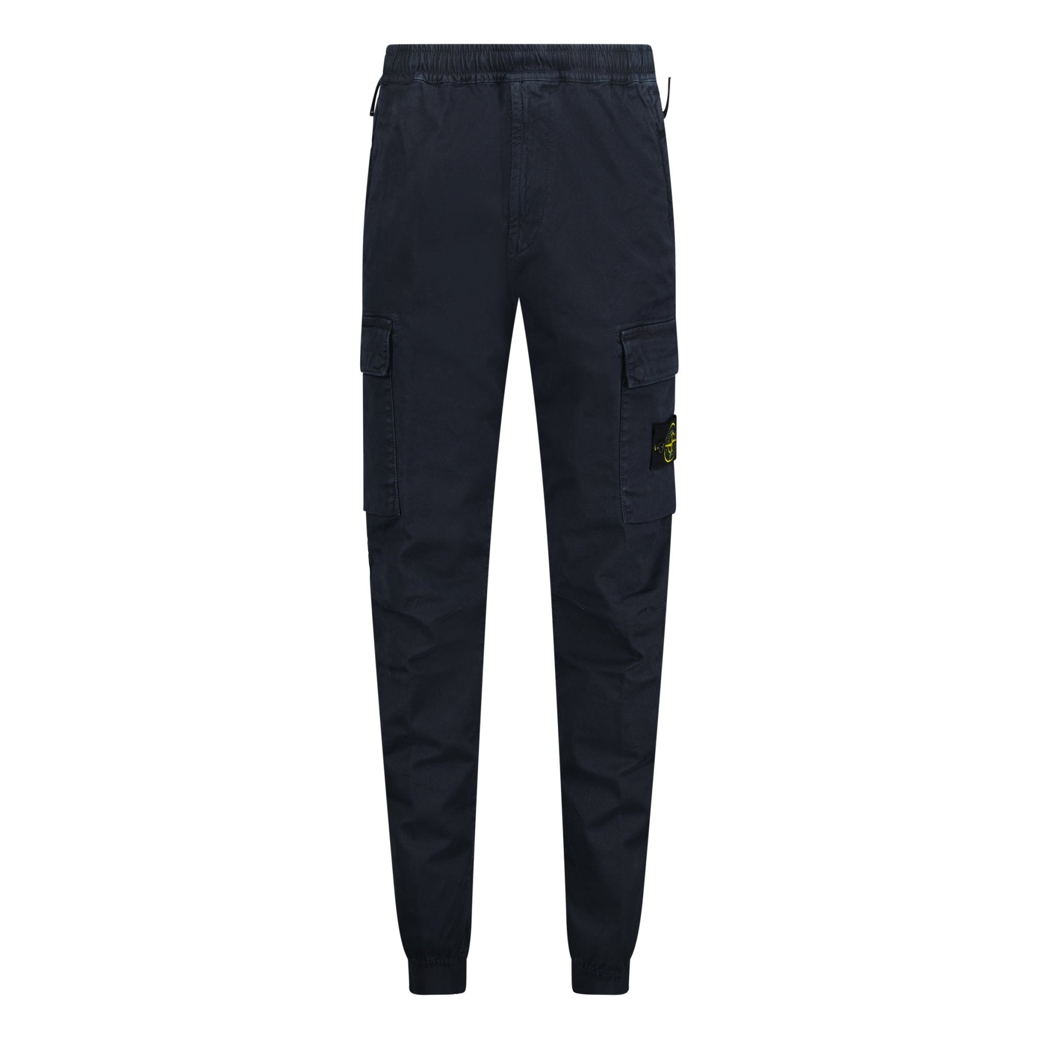Stone Island Cuffed Cargo Trousers Navy