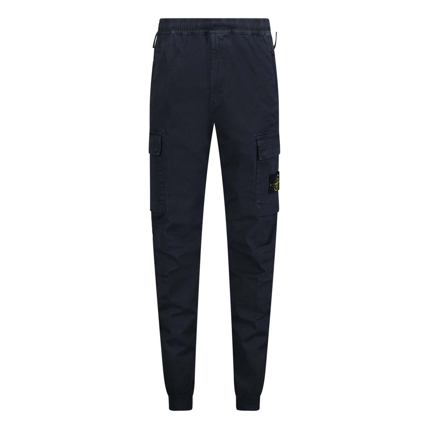 Stone Island Cuffed Cargo Trousers Navy