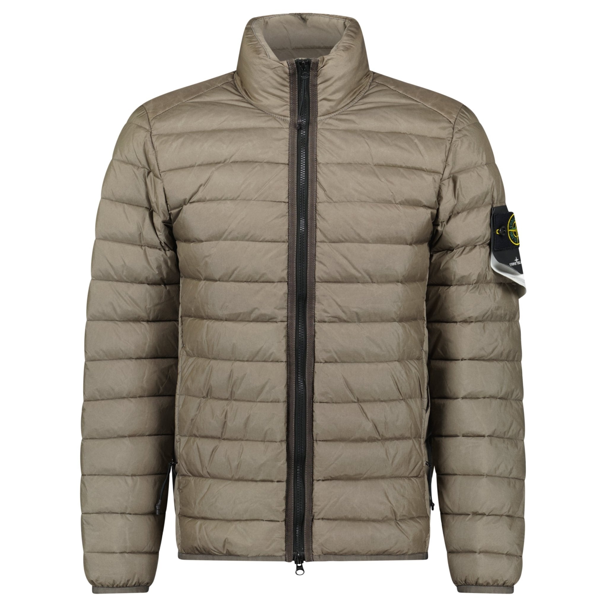 Stone Island Loom Woven Chambers R-Nylon Down-Tc Jacket Brown