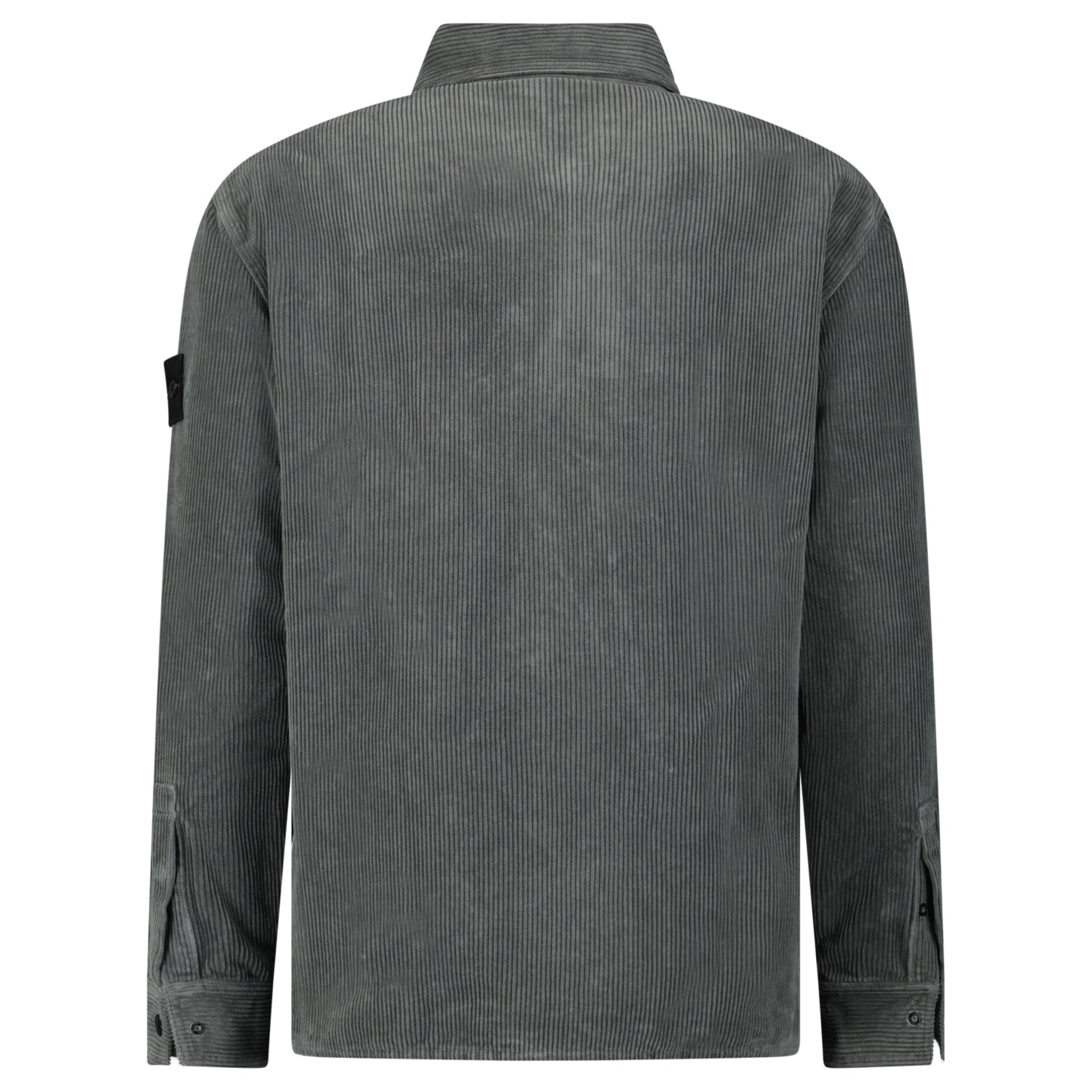 Stone Island Corduroy Overshirt in Grey