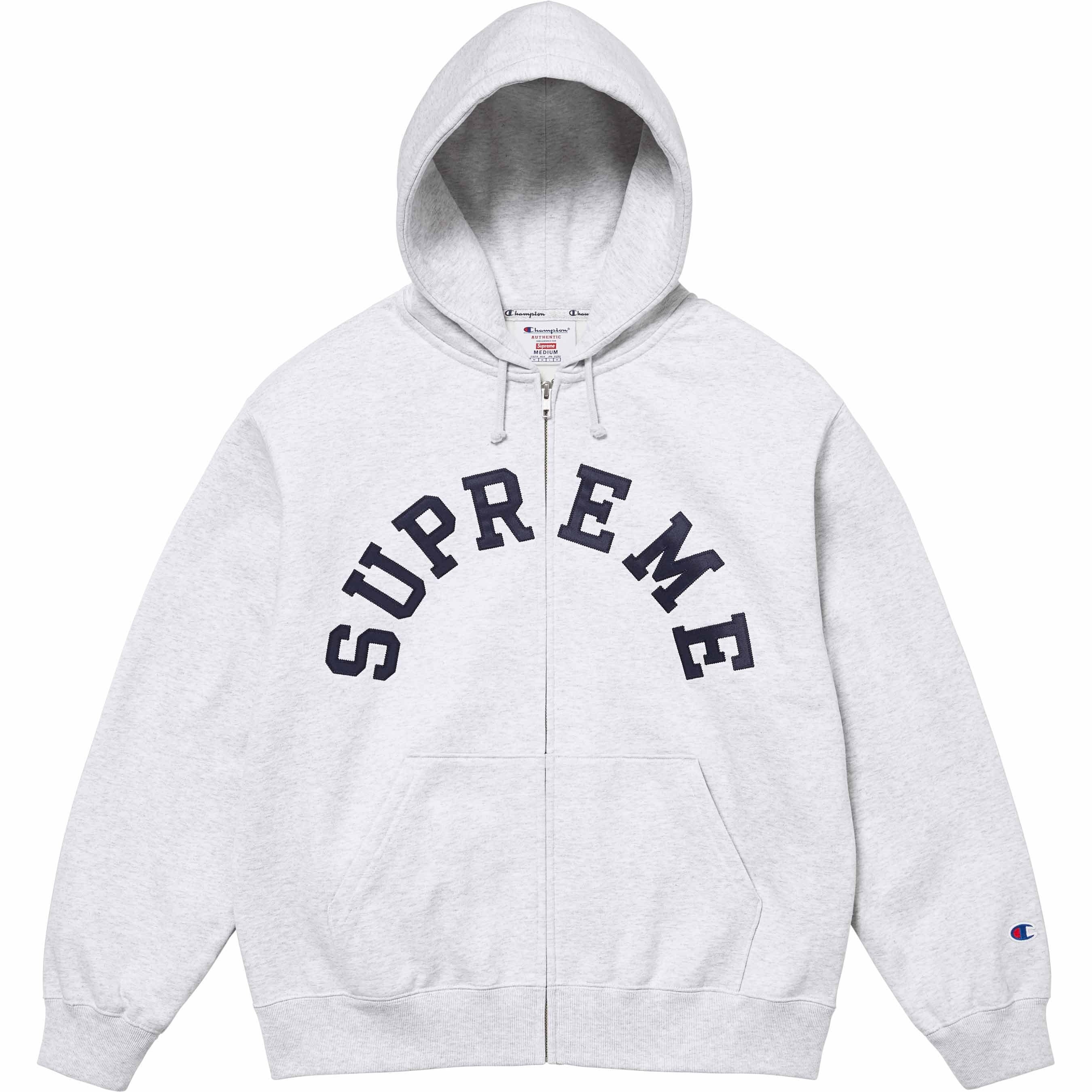 Supreme®/Champion® Zip Up Hooded Sweatshirt
