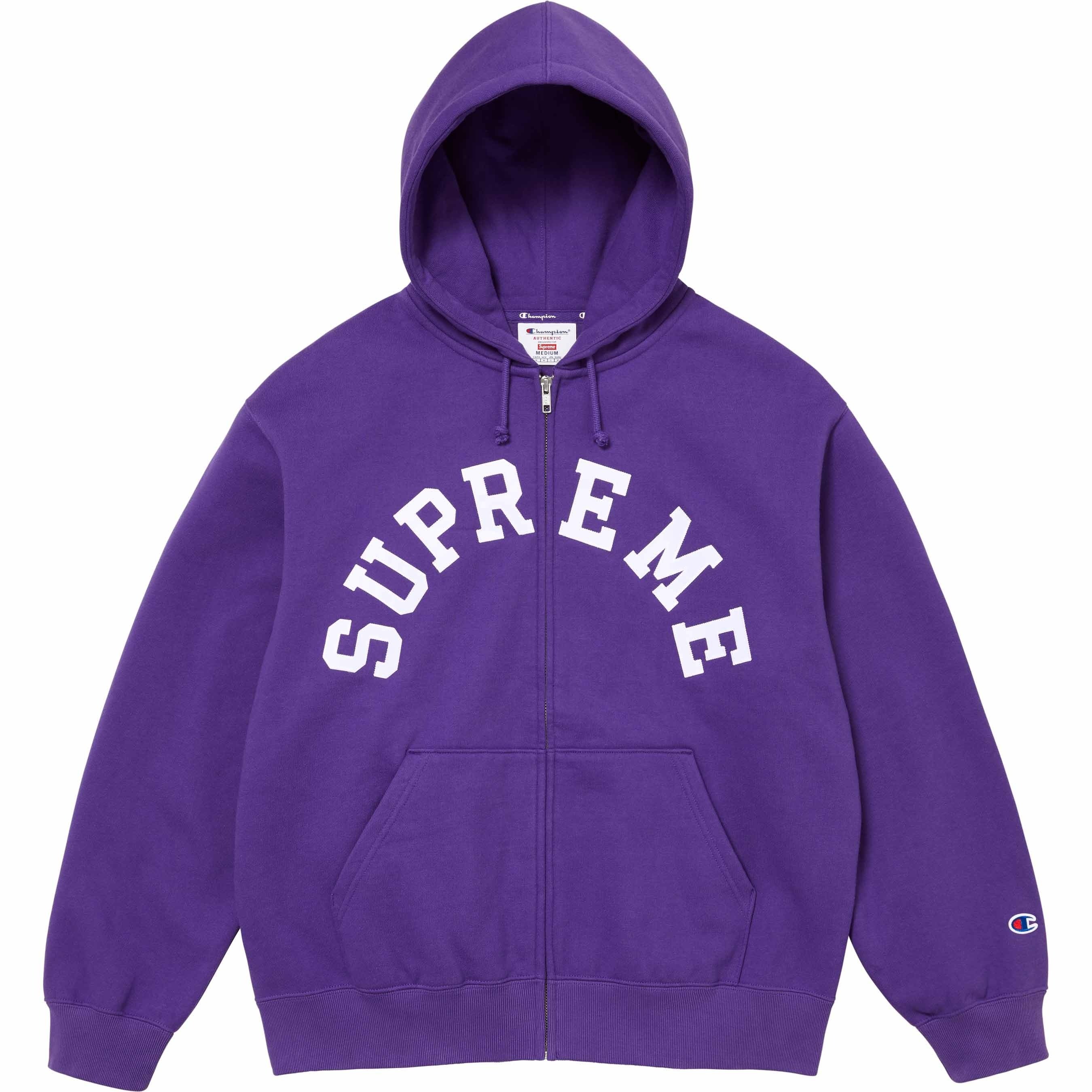 Supreme®/Champion® Zip Up Hooded Sweatshirt