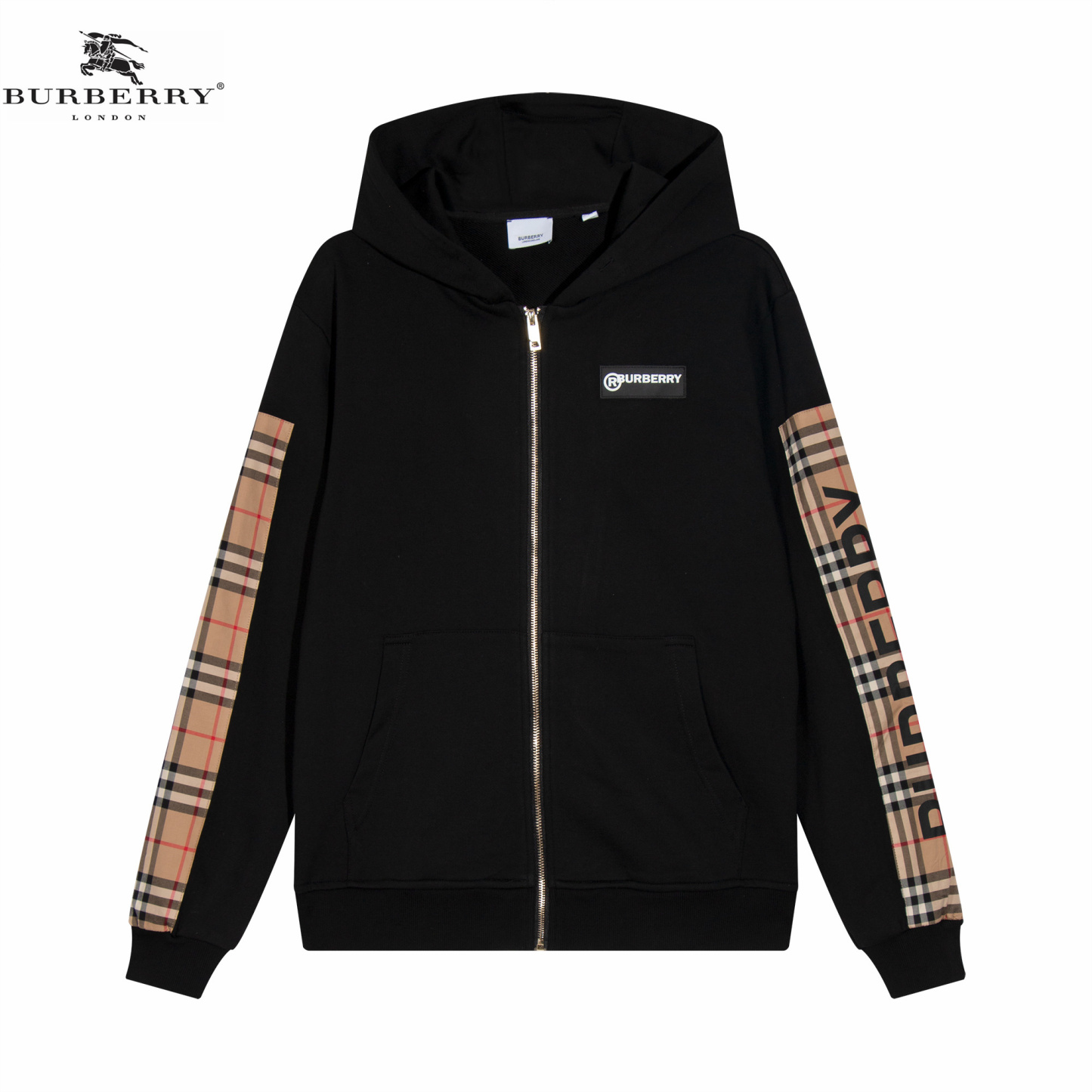 【2025】【BURBERRY 公式旗艦店】バーバリー ジップパーカー 好評に付き再入荷！