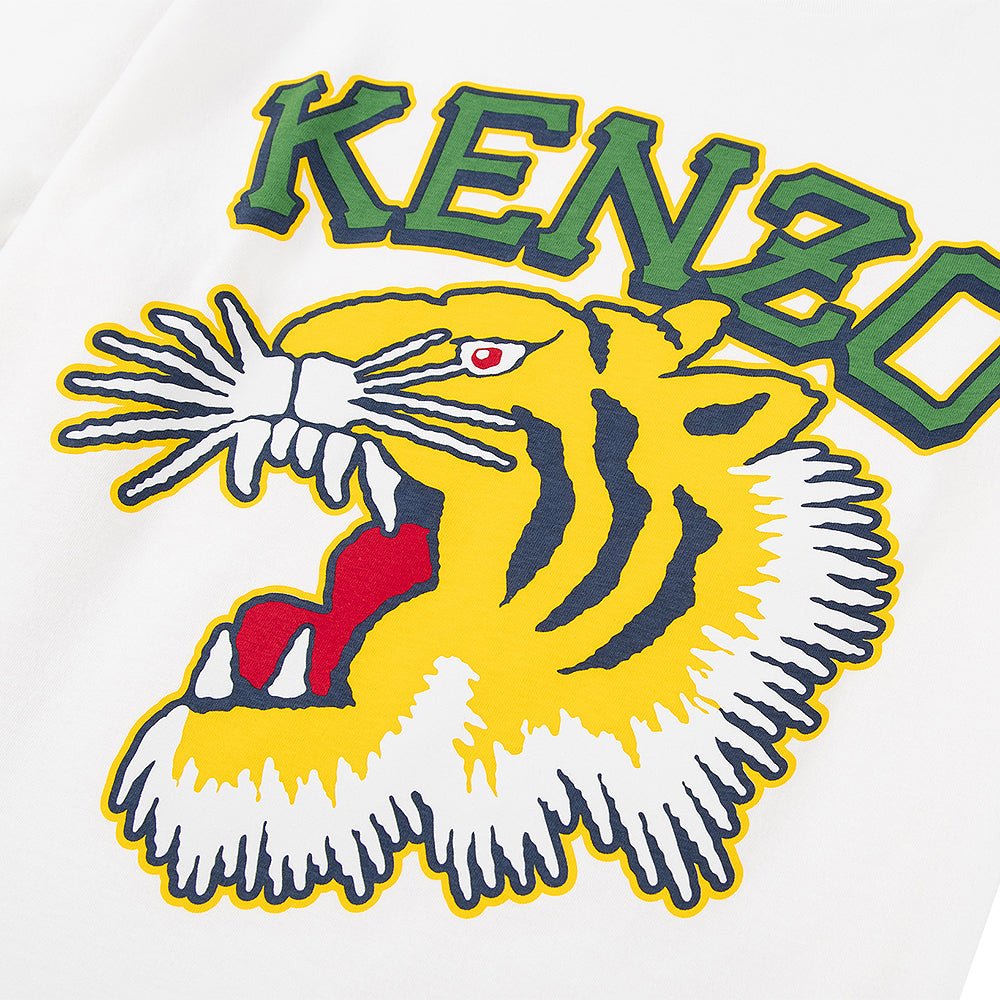 Varsity Jungle Tiger Tee | Off White