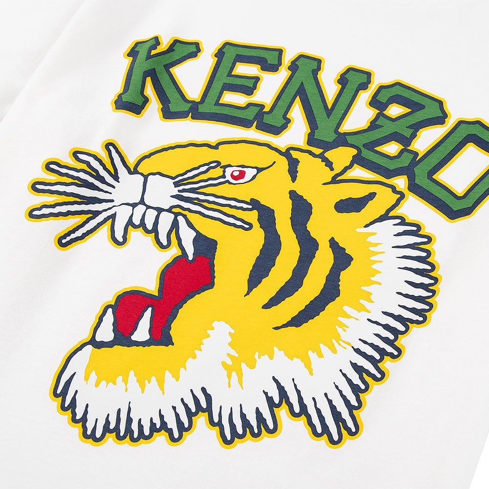 Varsity Jungle Tiger Tee | Off White