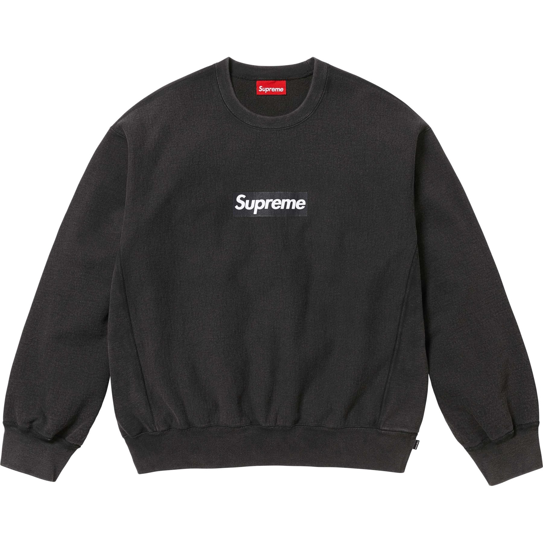 Supreme Washed Box Logo Crewneck