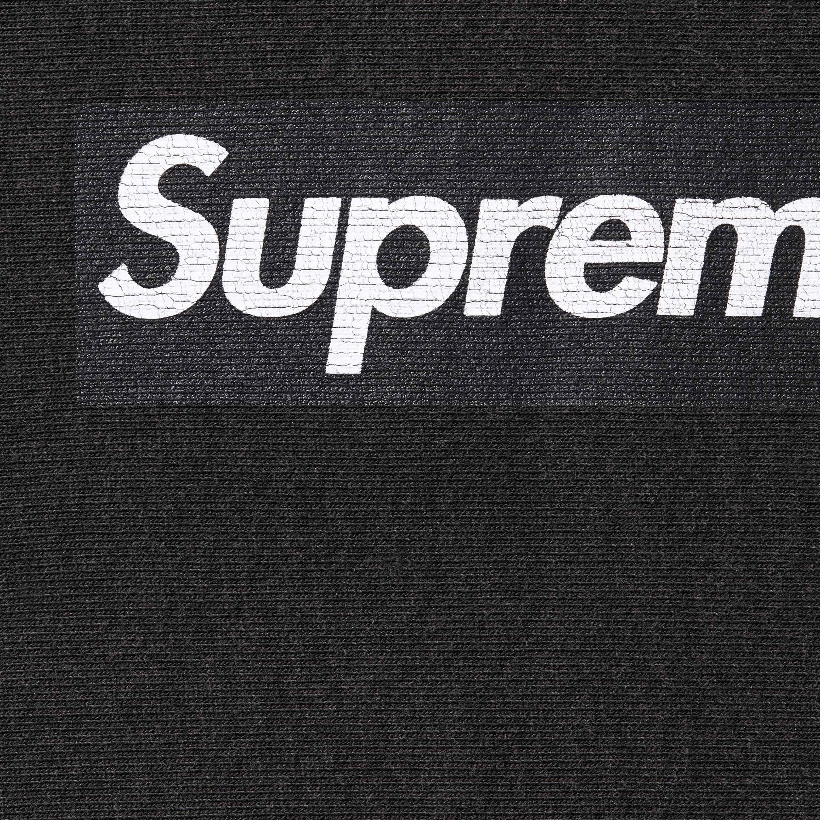 Supreme Washed Box Logo Crewneck