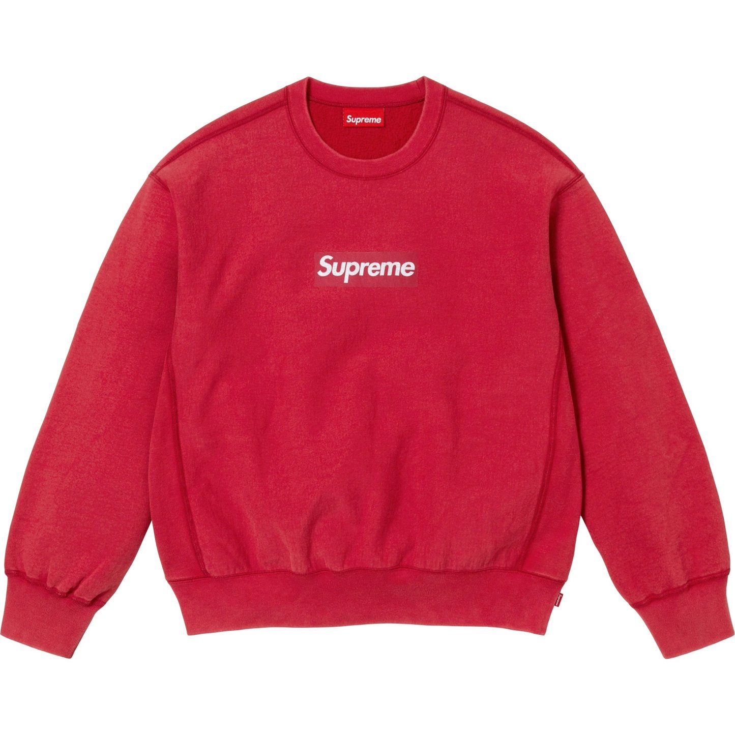 Supreme Washed Box Logo Crewneck