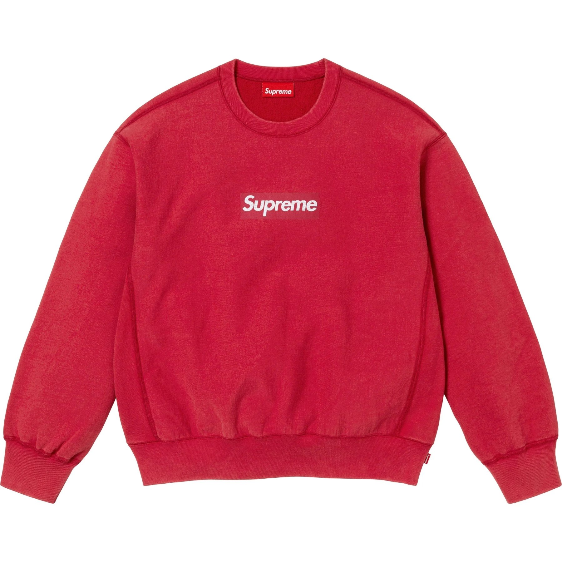 Supreme Washed Box Logo Crewneck
