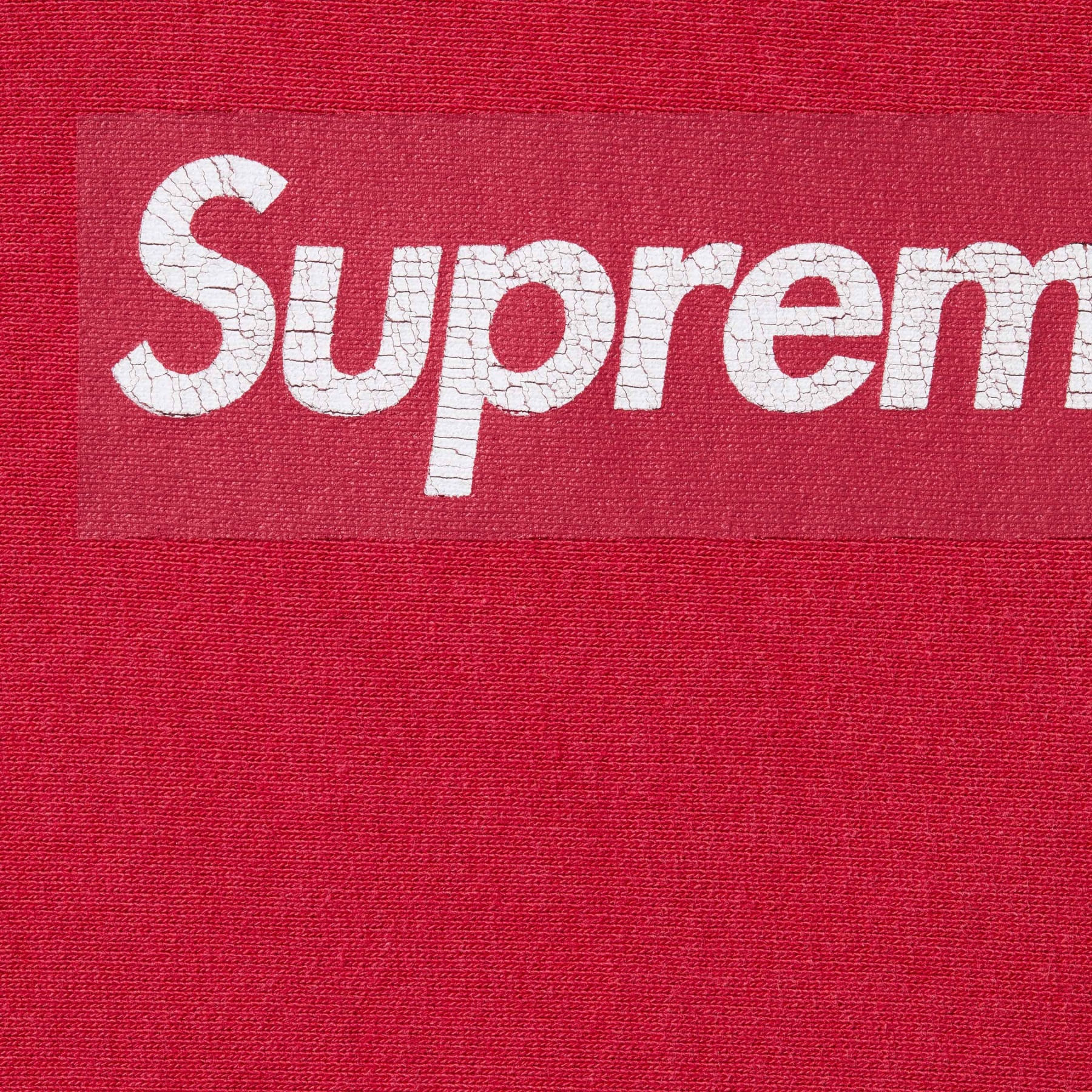 Supreme Washed Box Logo Crewneck
