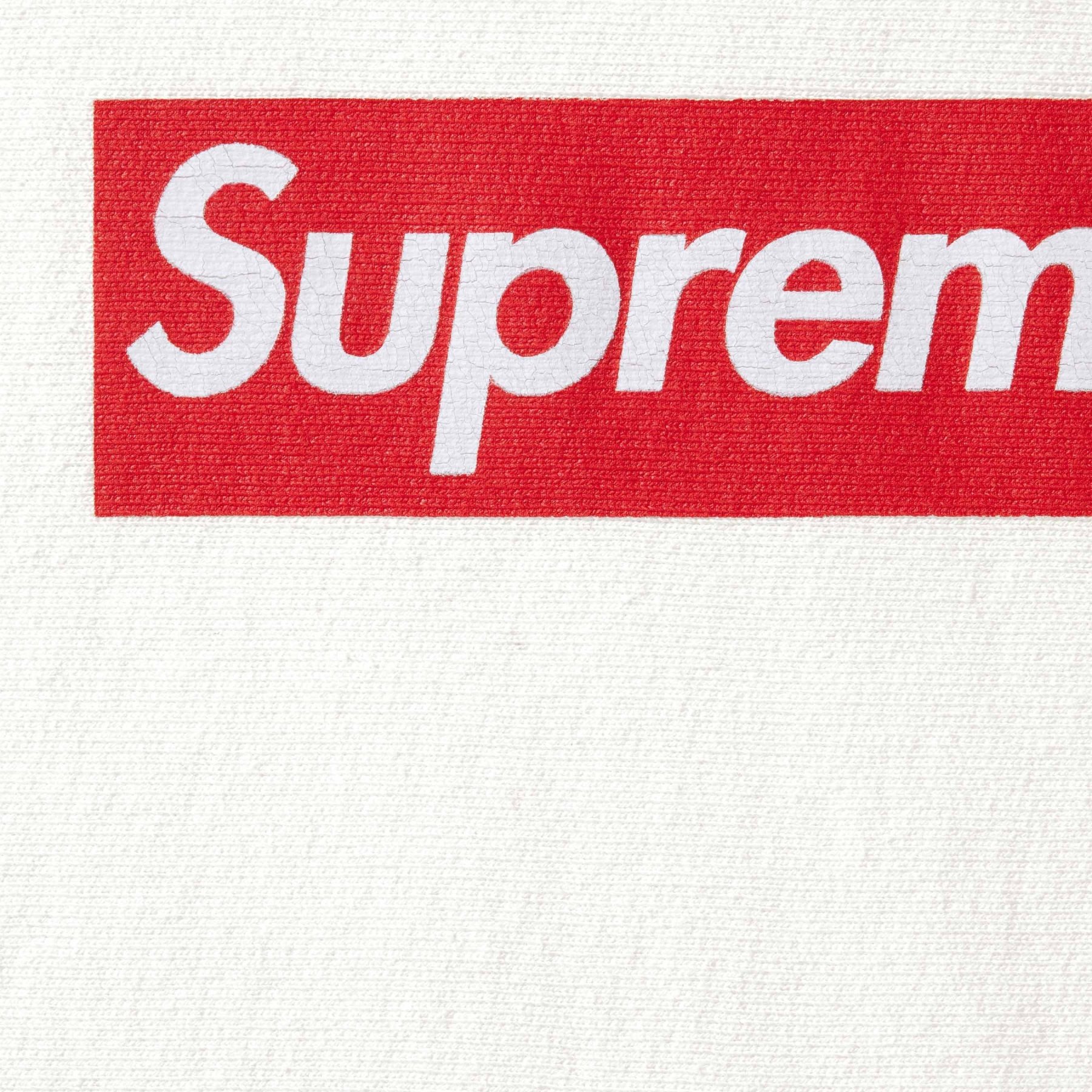 Supreme Washed Box Logo Crewneck