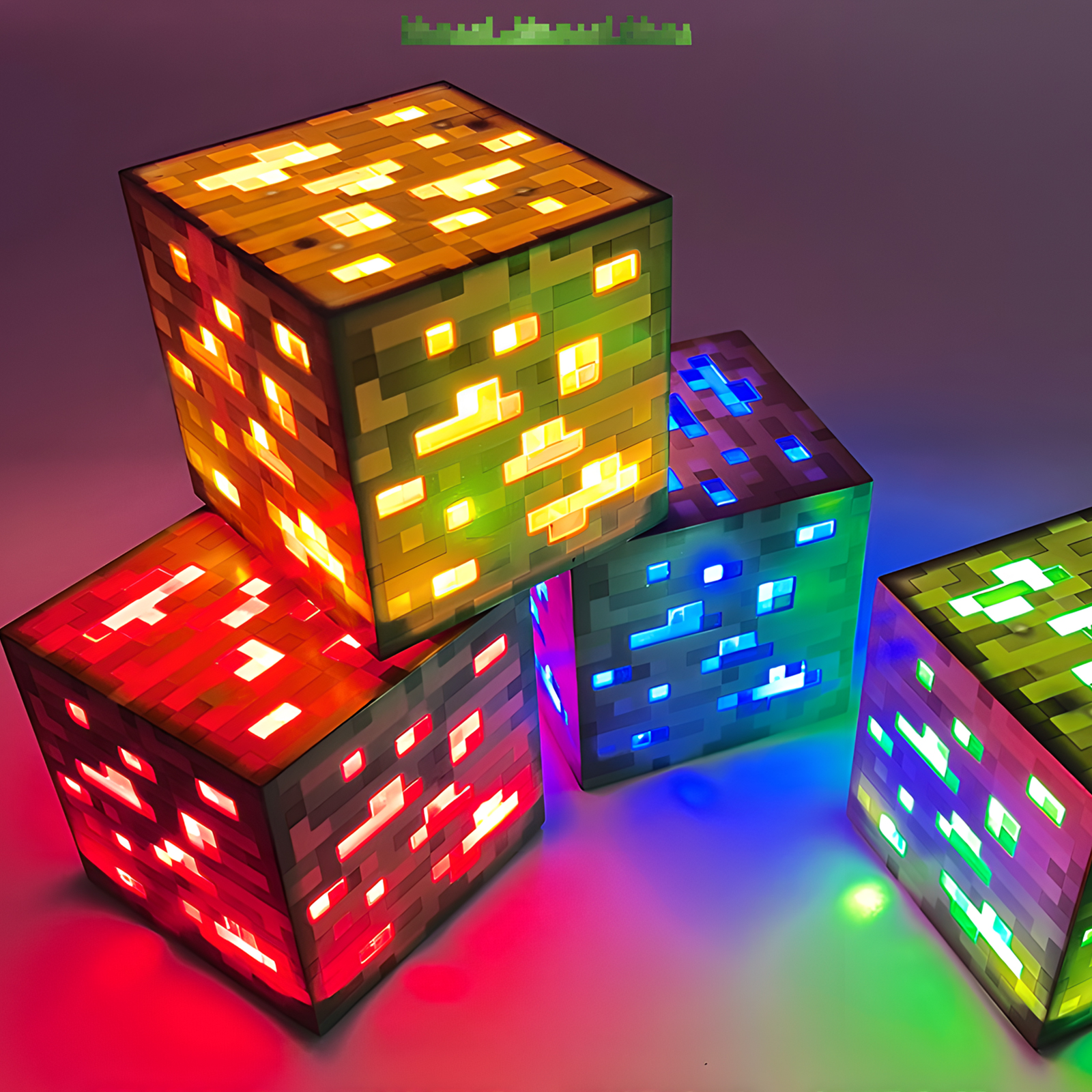 Minecraft Glowing Lapis Lazuli