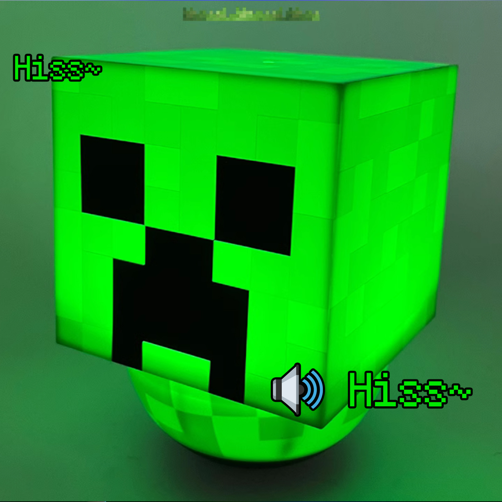 Creeper Night Light(Glowing and Sound Effects)🔊